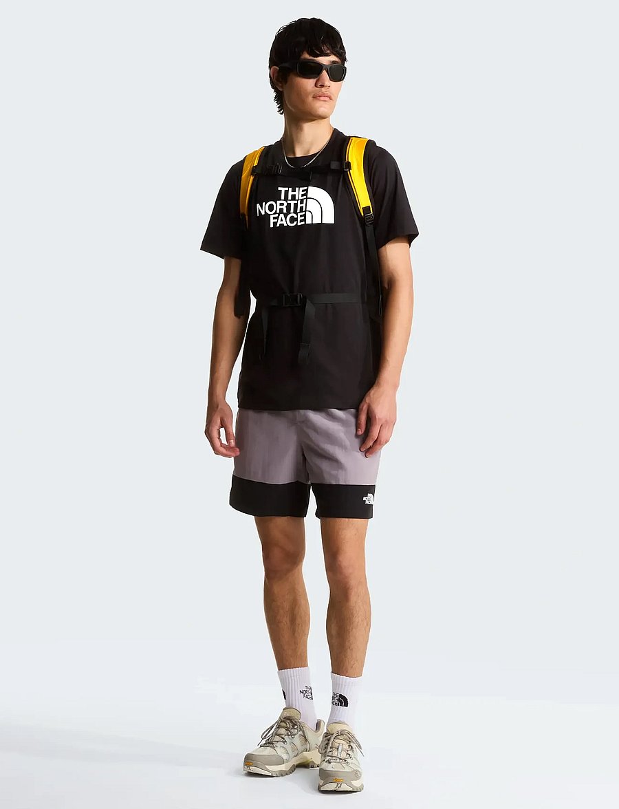 The North Face - M EVOLUTION HALF DOME REGULAR SHORT SLEE - t-shirts - tnf black/tnf white - 3