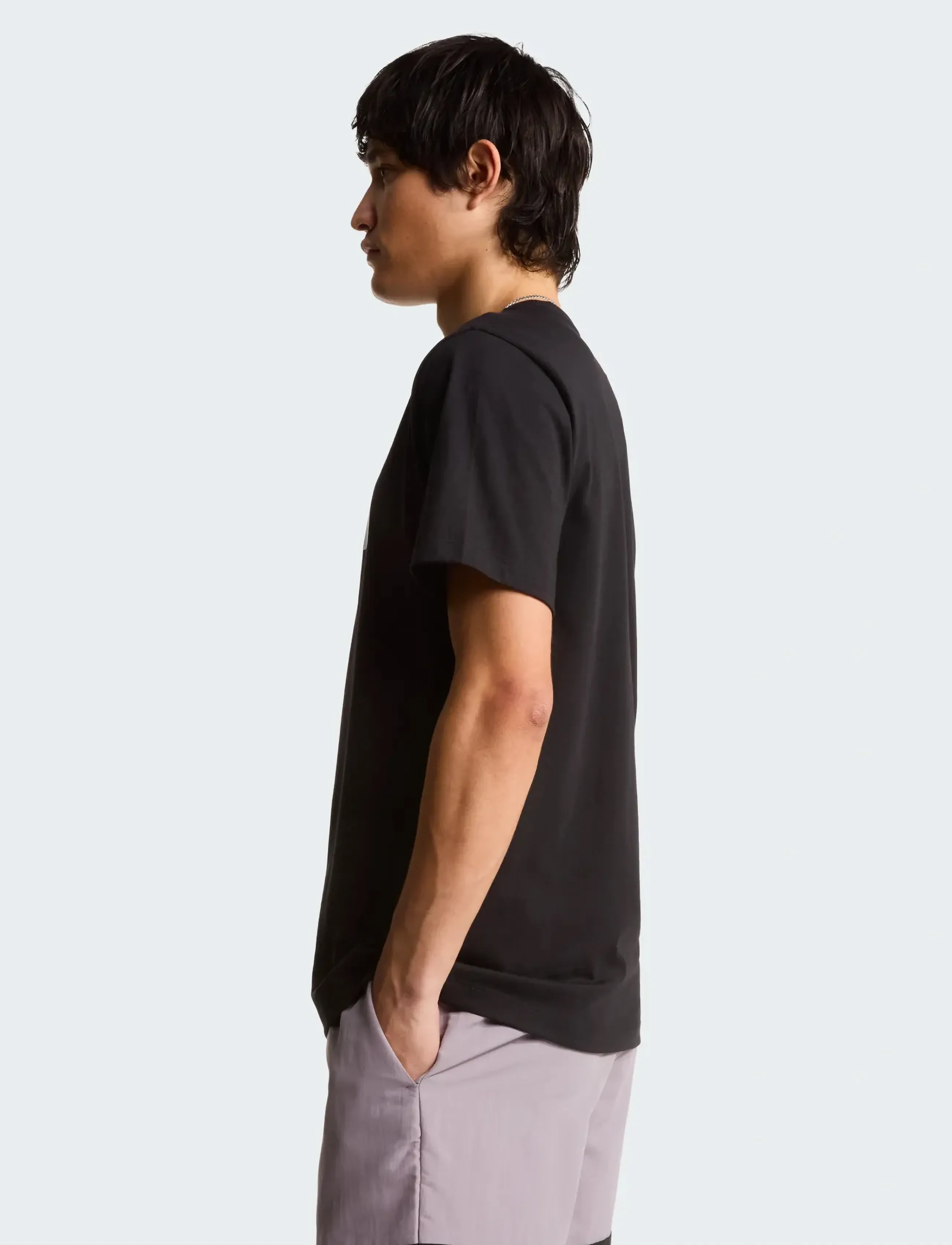The North Face - M EVOLUTION HALF DOME REGULAR SHORT SLEE - oberteile & t-shirts - tnf black/tnf white - 4
