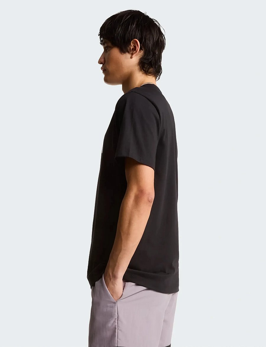 The North Face - M EVOLUTION HALF DOME REGULAR SHORT SLEE - t-shirts - tnf black/tnf white - 4