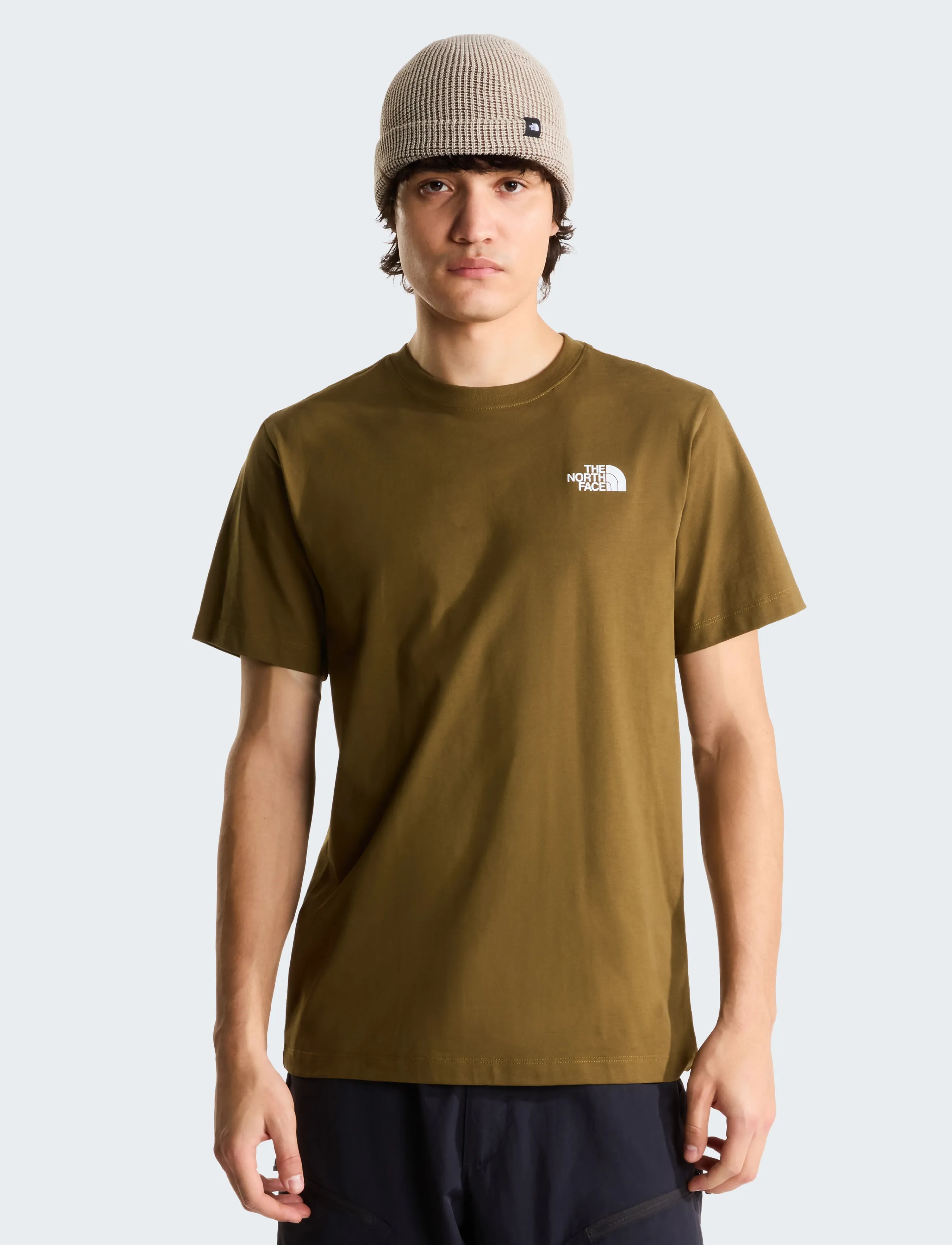 The North Face - M EVOLUTION BOX NSE REGULAR SHORT SLEEVE - oberteile & t-shirts - caraway seed - 4