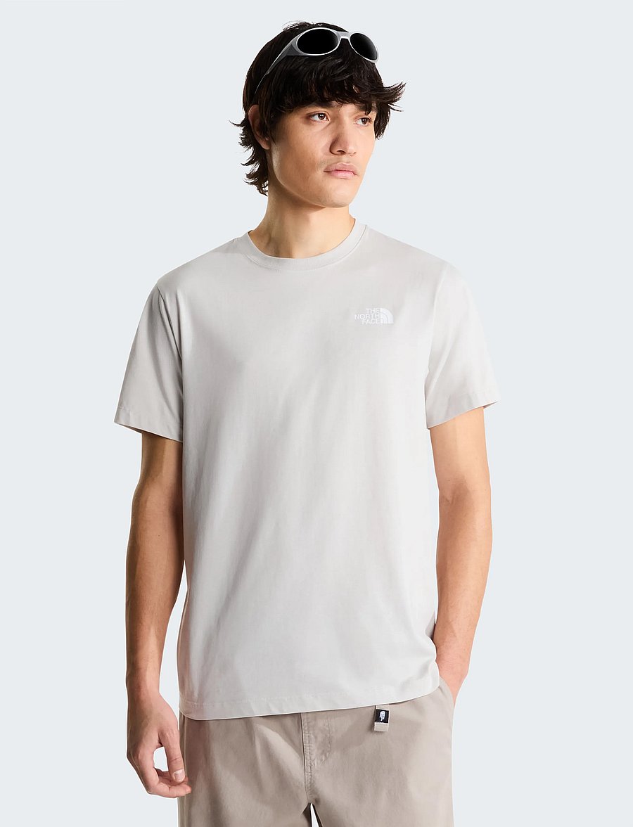 The North Face - M EVOLUTION BOX NSE REGULAR SHORT SLEEVE - oberteile & t-shirts - cumulus cloud - 4