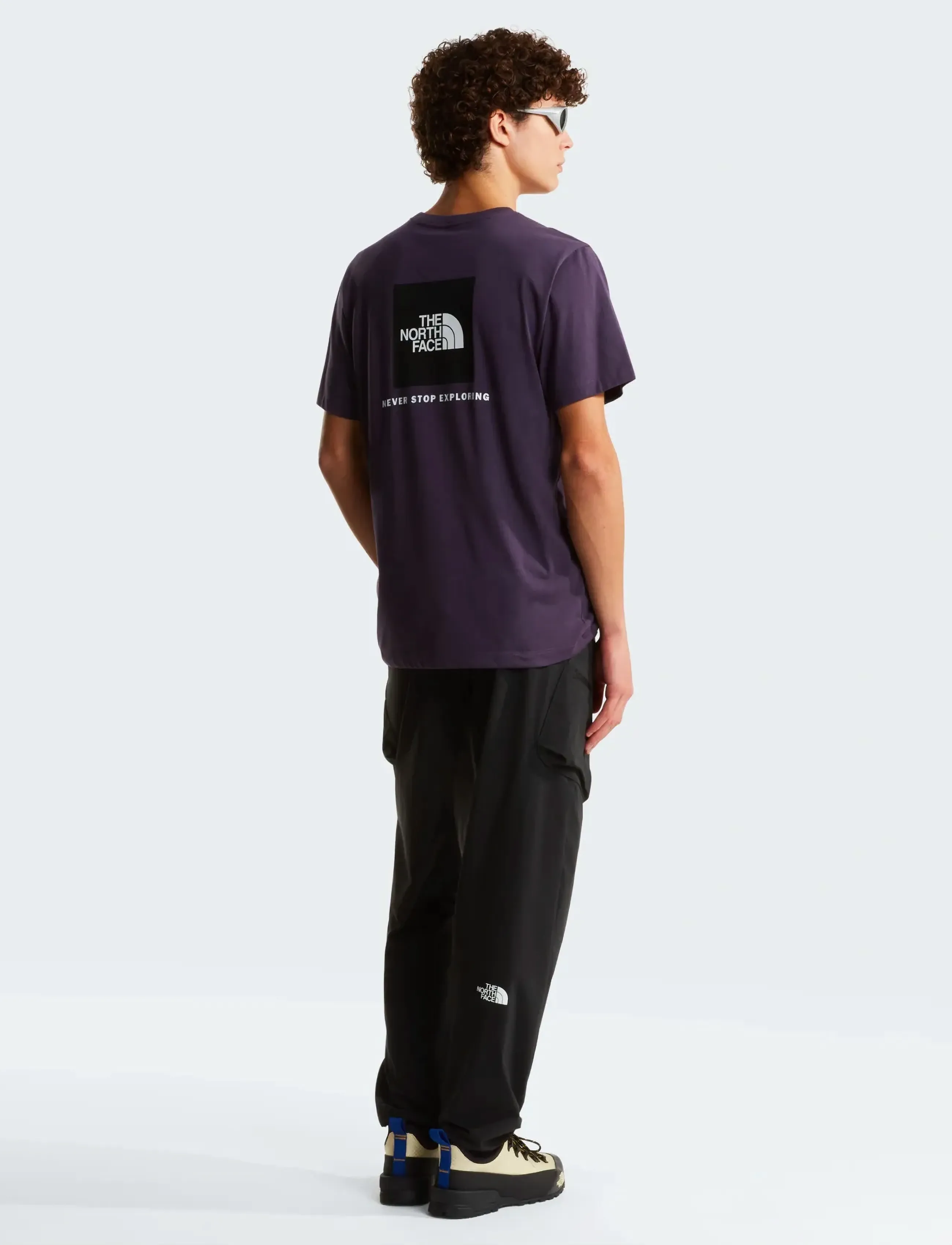 The North Face - M EVOLUTION BOX NSE REGULAR SHORT SLEEVE - oberteile & t-shirts - endless dusk - 4
