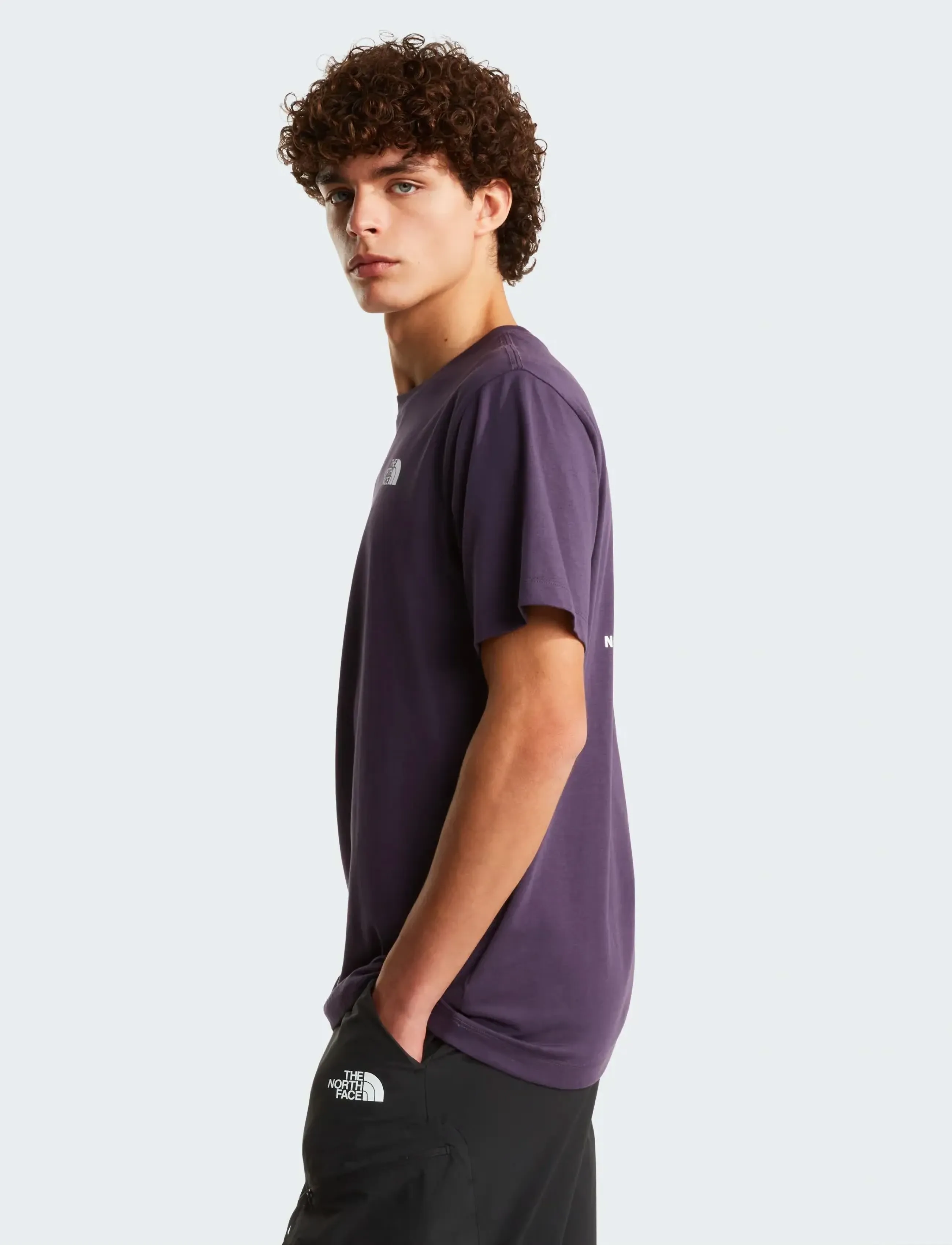 The North Face - M EVOLUTION BOX NSE REGULAR SHORT SLEEVE - oberteile & t-shirts - endless dusk - 5