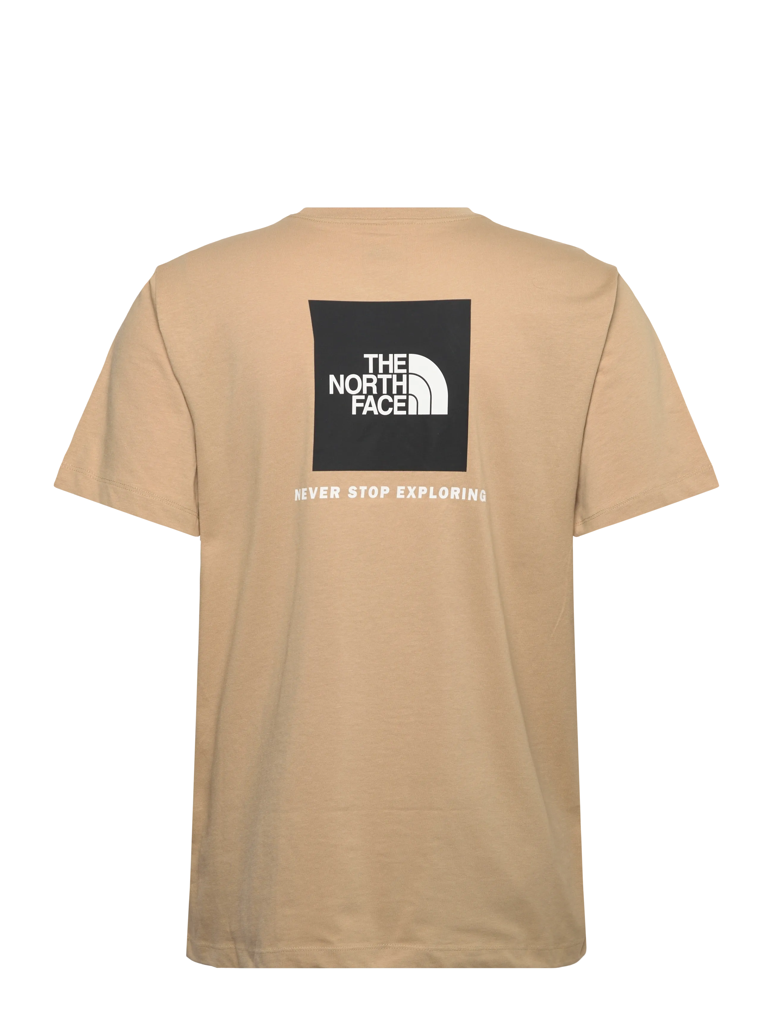 The North Face - M EVOLUTION BOX NSE REGULAR SHORT SLEEVE - oberteile & t-shirts - khaki stone - 2