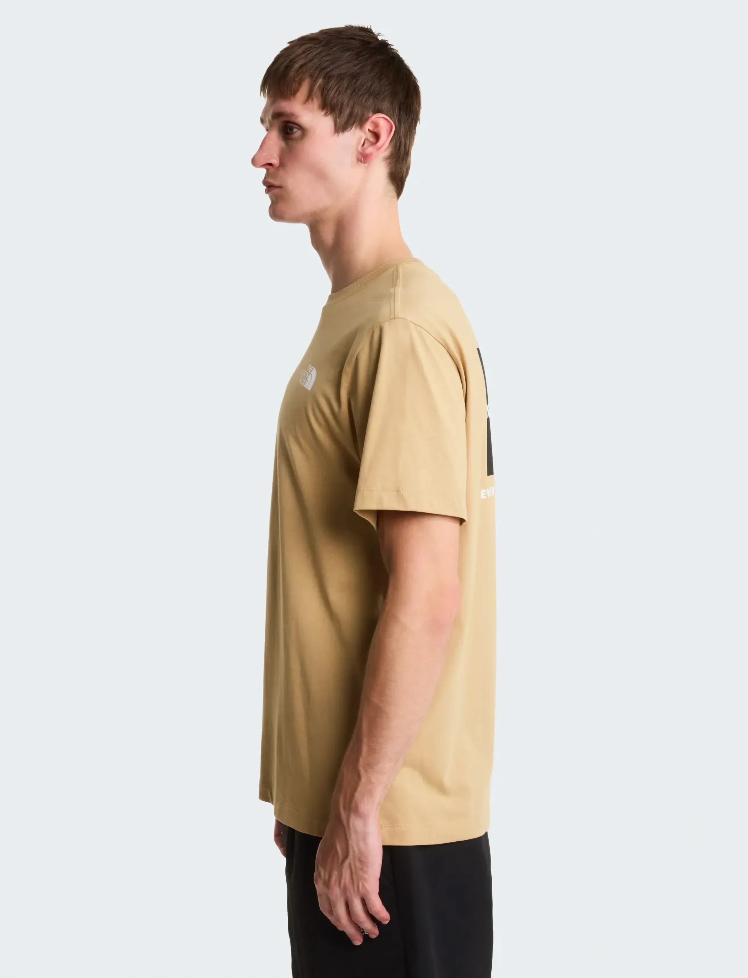 The North Face - M EVOLUTION BOX NSE REGULAR SHORT SLEEVE - oberteile & t-shirts - khaki stone - 5