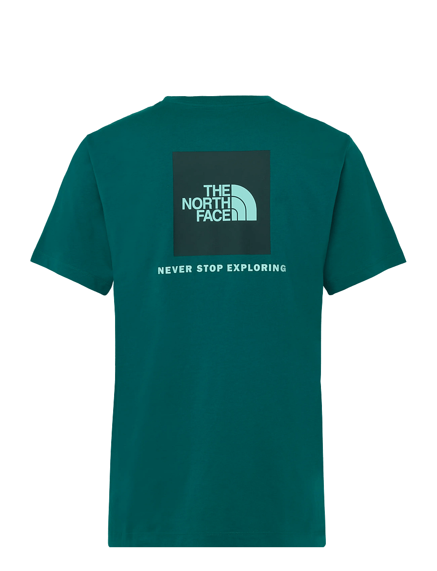 The North Face - M EVOLUTION BOX NSE REGULAR SHORT SLEEVE - alussärgid ja t-särgid - pacific teal - 2