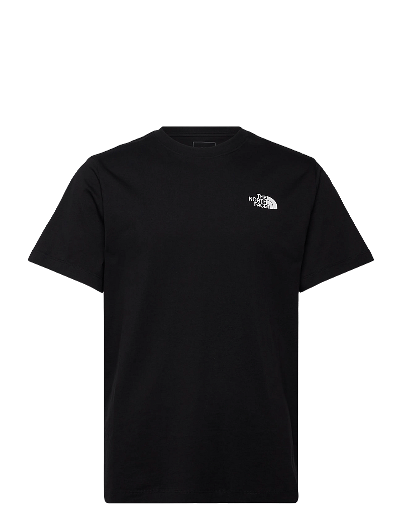 The North Face - M EVOLUTION BOX NSE REGULAR SHORT SLEEVE - alussärgid ja t-särgid - tnf black/tnf white - 1