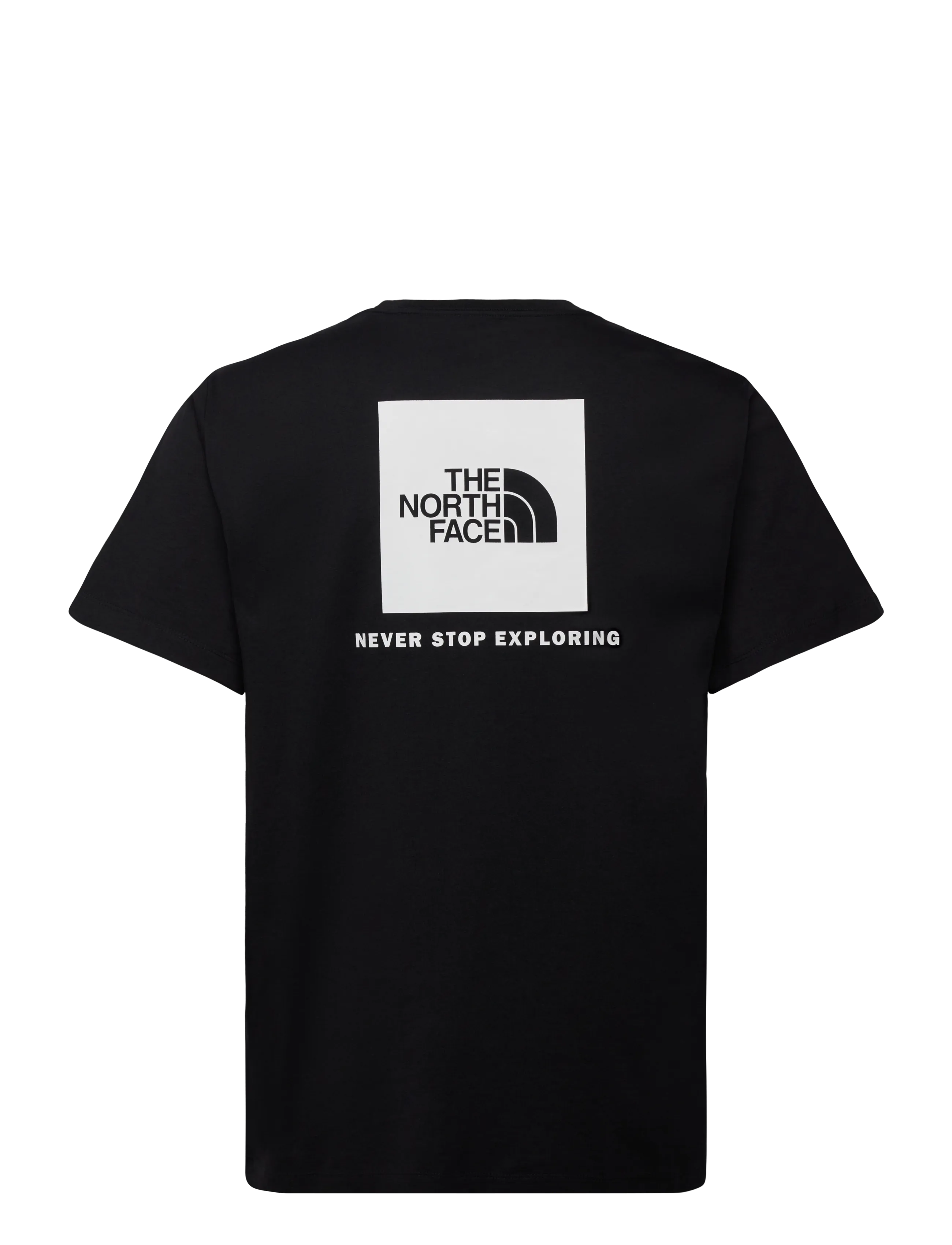 The North Face - M EVOLUTION BOX NSE REGULAR SHORT SLEEVE - t-shirts - tnf black/tnf white - 2