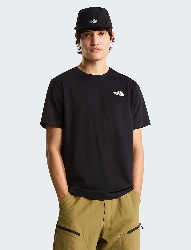 The North Face - M EVOLUTION BOX NSE REGULAR SHORT SLEEVE - alussärgid ja t-särgid - tnf black/tnf white - 3
