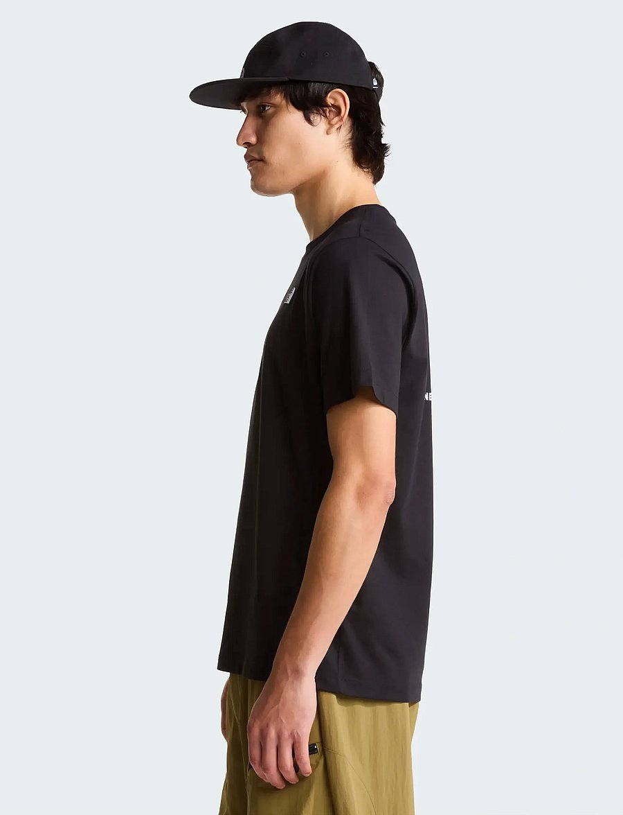 The North Face - M EVOLUTION BOX NSE REGULAR SHORT SLEEVE - oberteile & t-shirts - tnf black/tnf white - 5