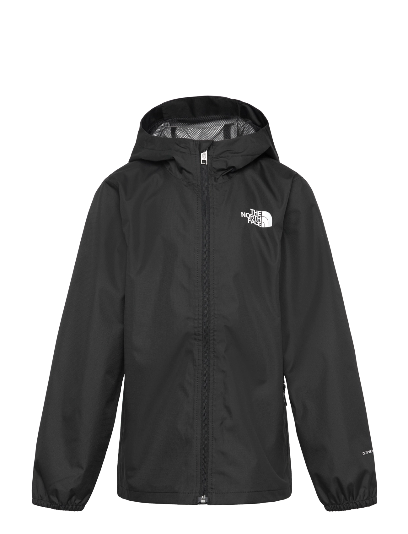 The North Face TEEN ZIPLINE RAIN JACKET - Õueriided - BLACK / black