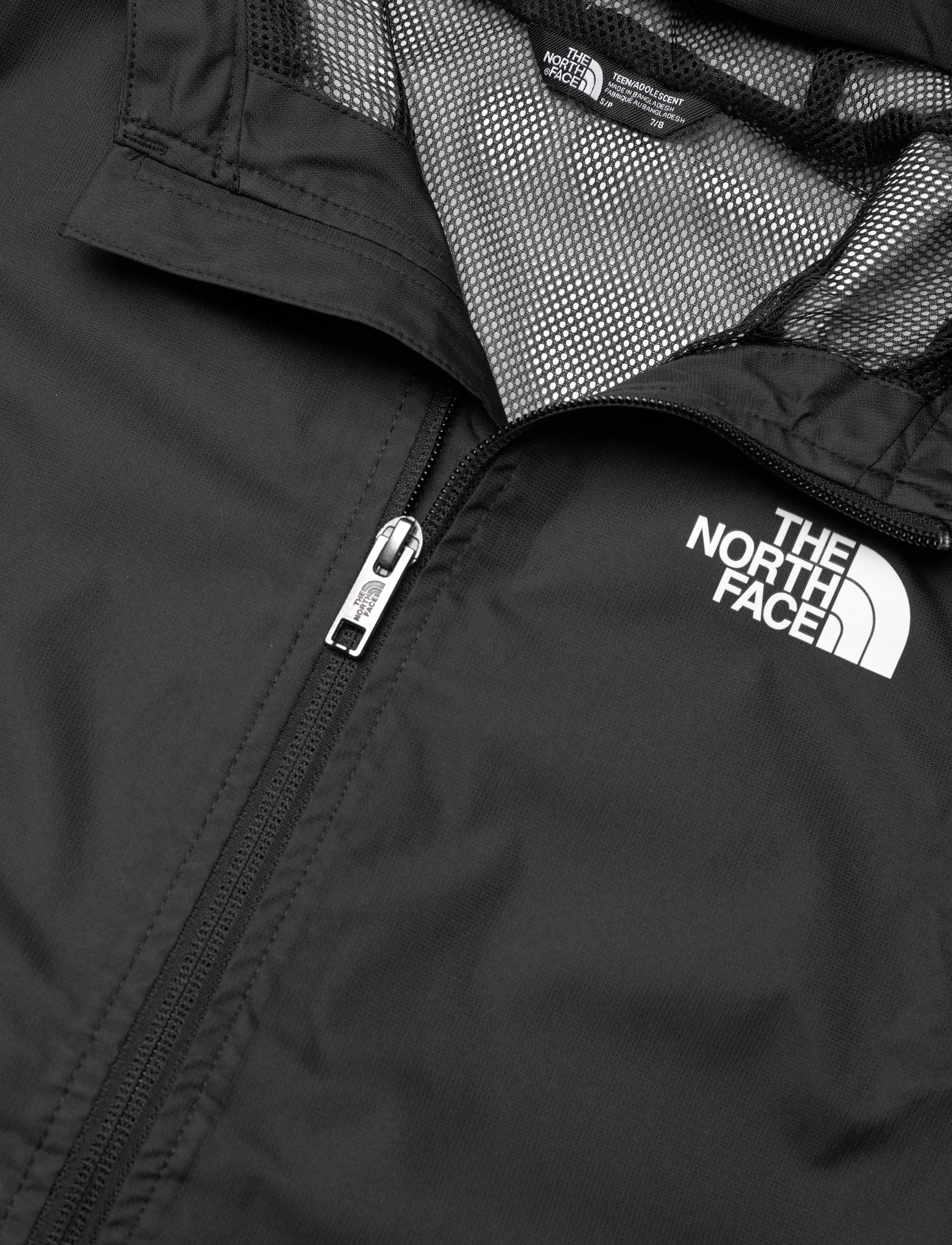 The North Face - TEEN ZIPLINE RAIN JACKET - shell & rain jackets - black - 2