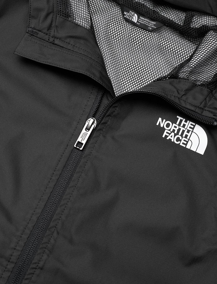 The North Face - TEEN ZIPLINE RAIN JACKET - shell & rain jackets - black - 2
