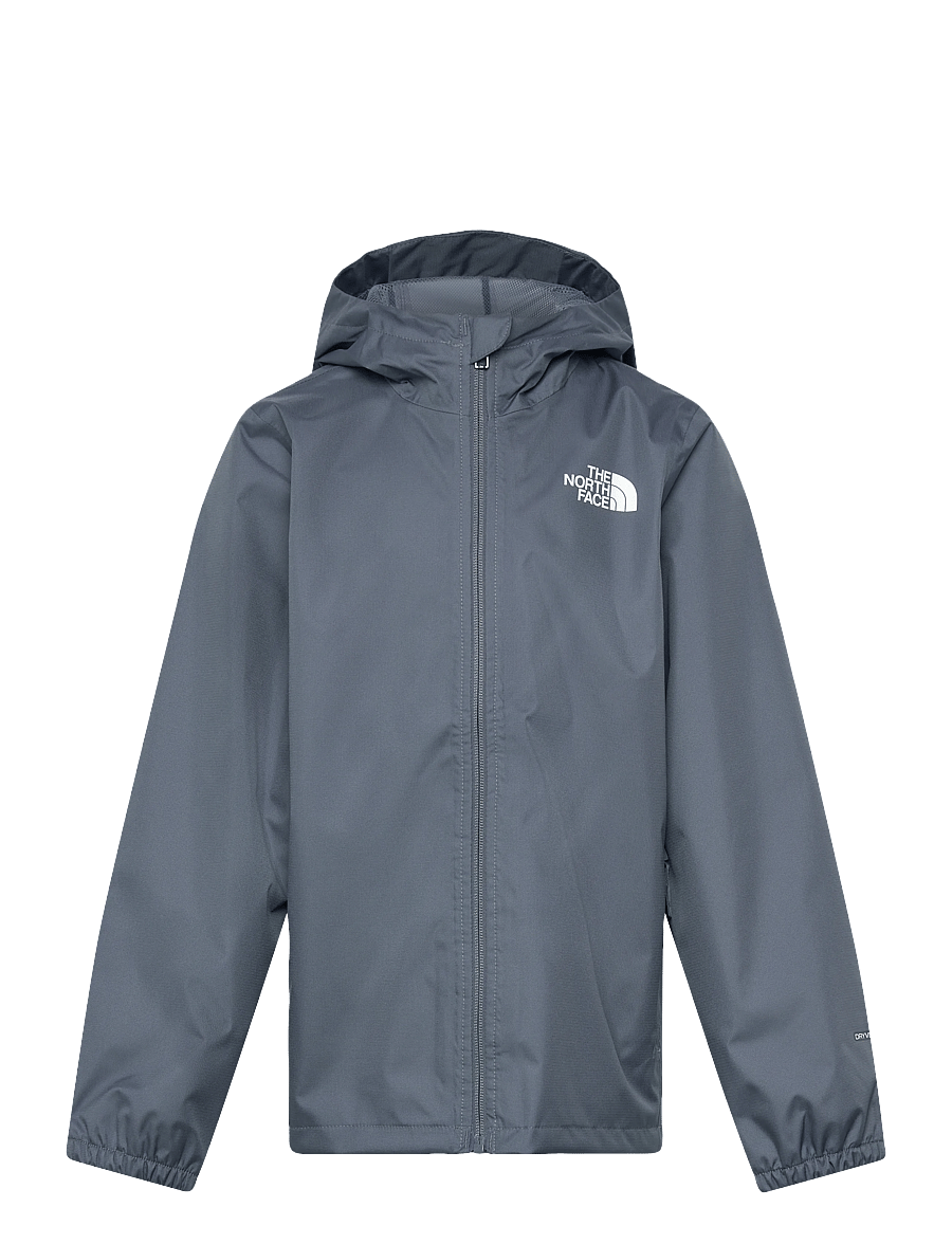 The North Face - TEEN ZIPLINE RAIN JACKET - shell- & regnjakker - granite grey - 1