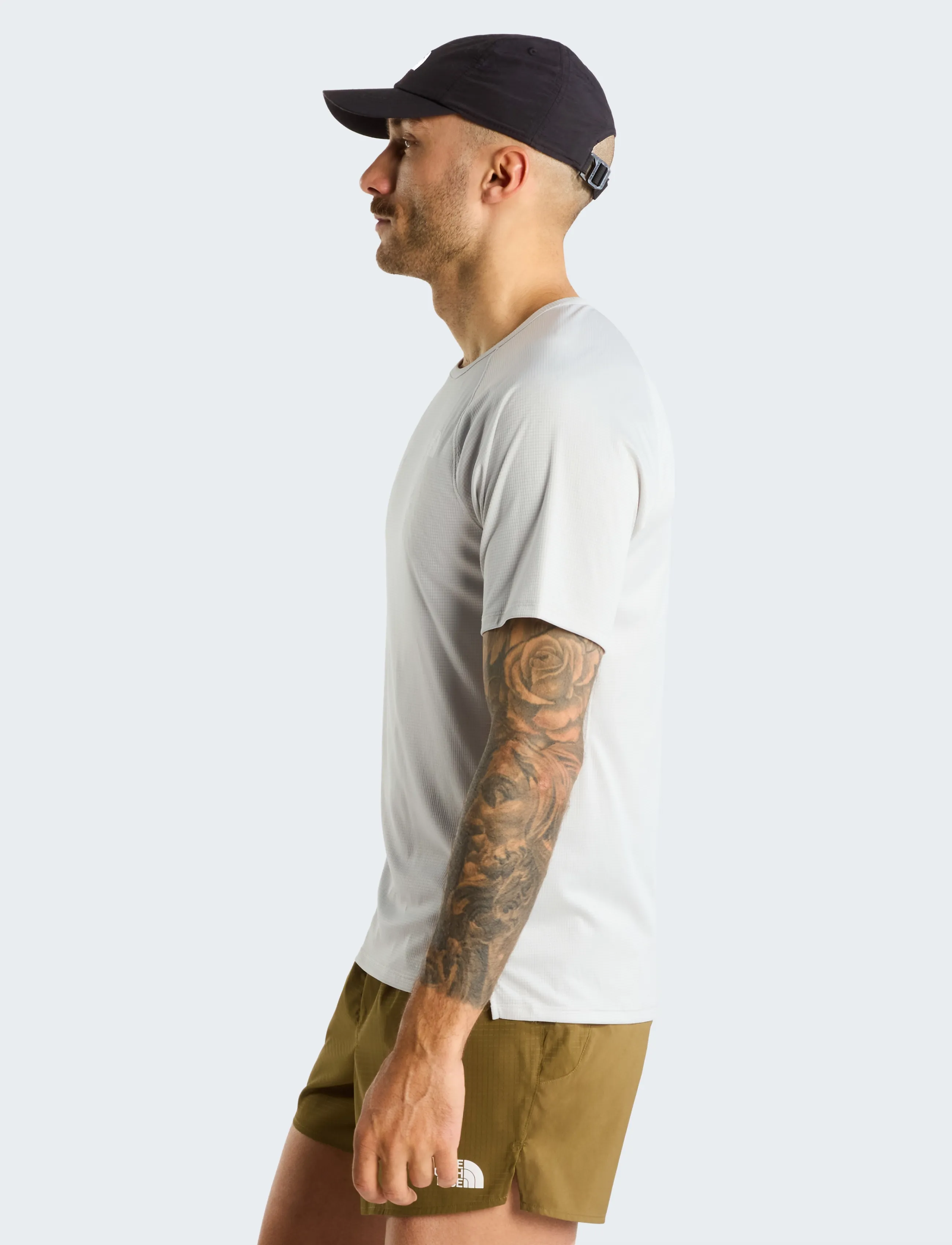 The North Face - M SUNRISER SS - t-shirts - cumulus cloud - 4