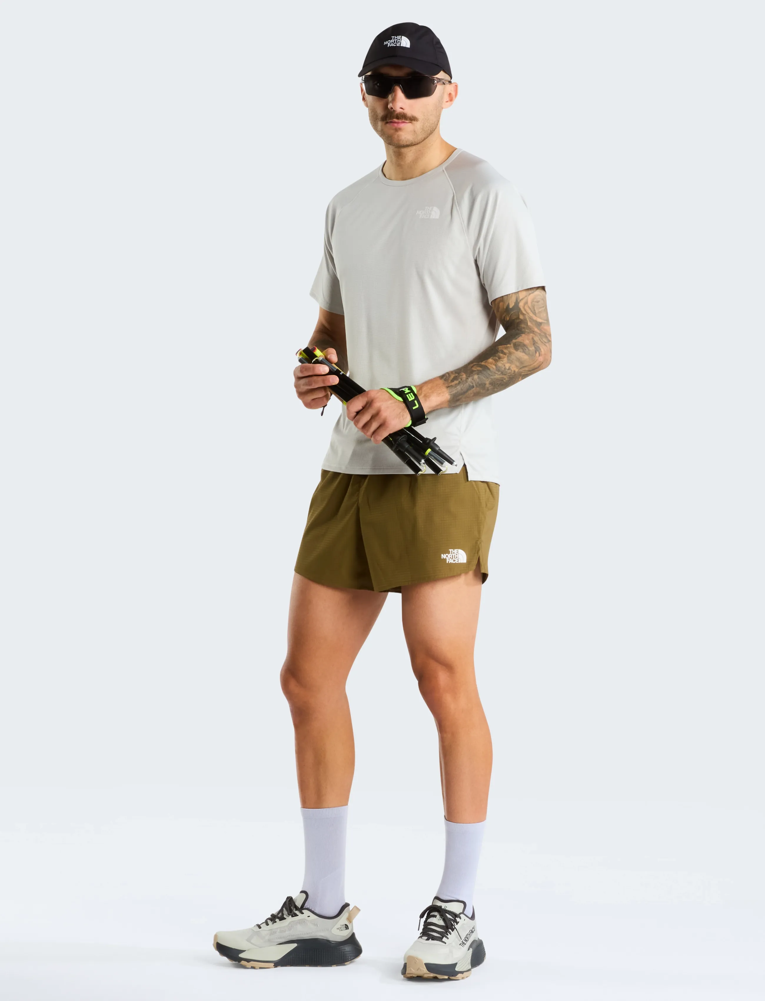 The North Face - M SUNRISER SS - t-shirts - cumulus cloud - 5