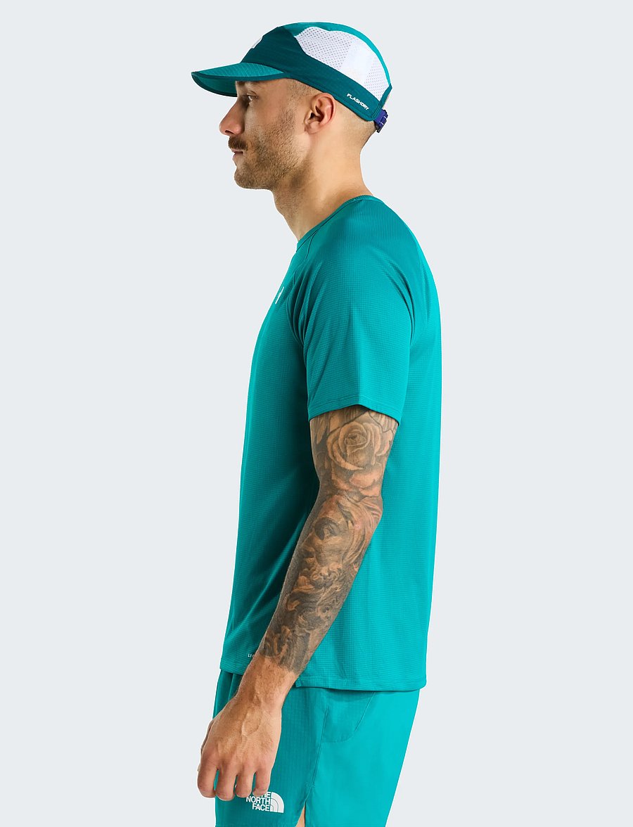 The North Face - M SUNRISER SS - t-shirts - restorative teal - 4