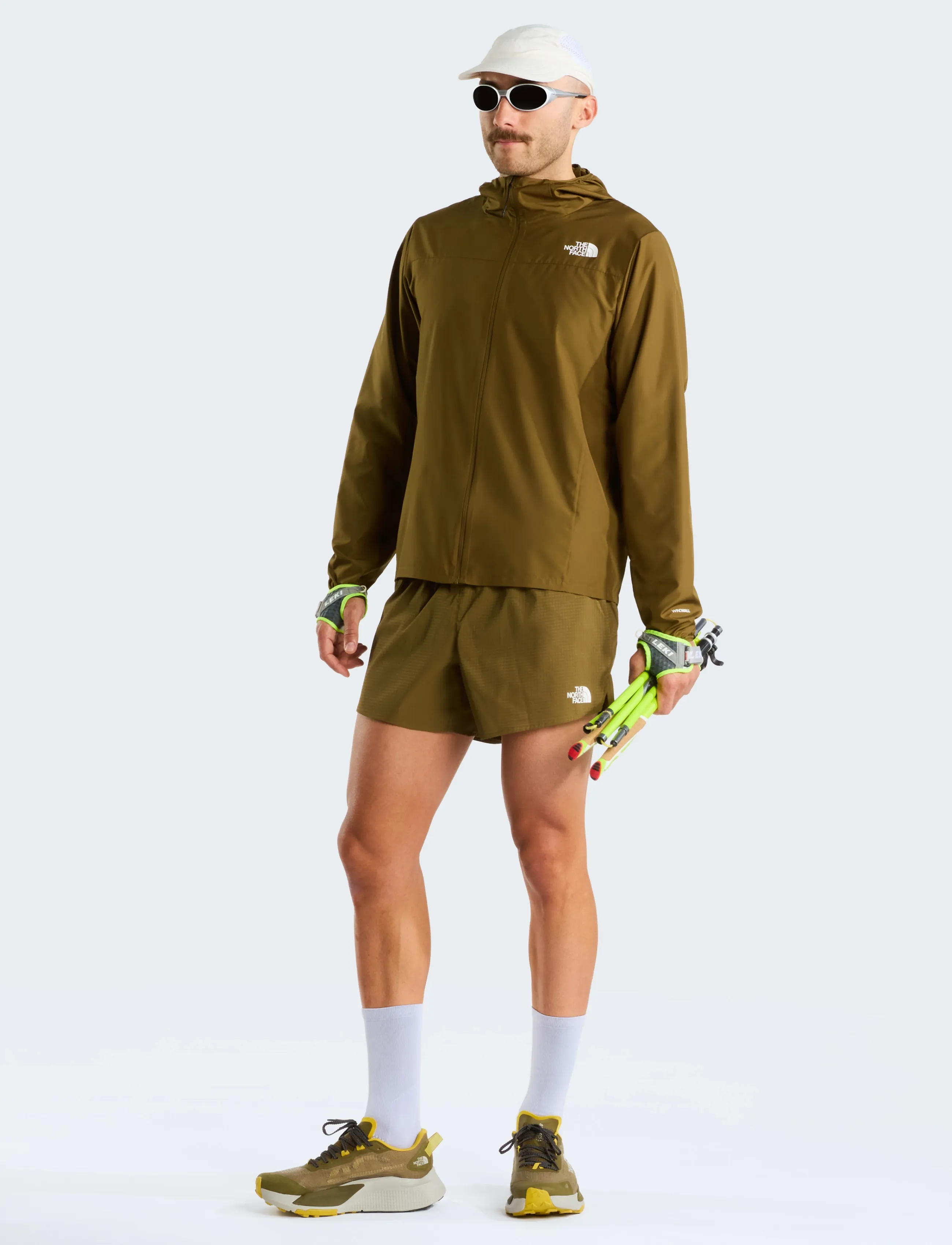 The North Face - M SUNRISER SHORT 5" - löparshorts - caraway seed - 3