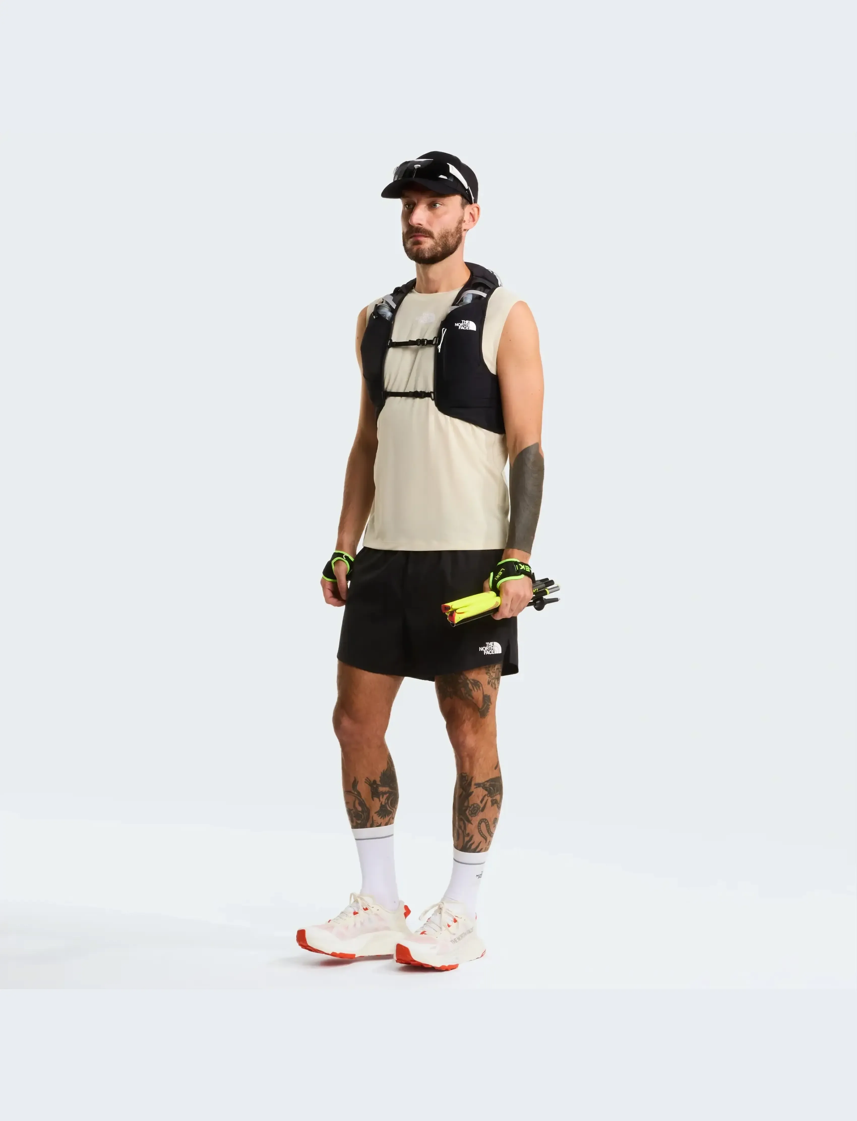The North Face - M SUNRISER SHORT 5" - running shorts - tnf black - 3