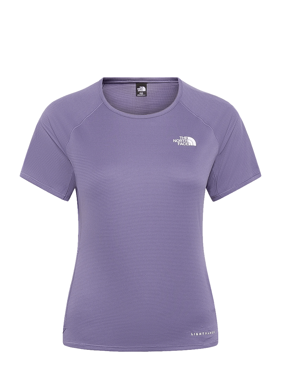 The North Face - W SUNRISER SS - t-shirts - grounded plum - 1