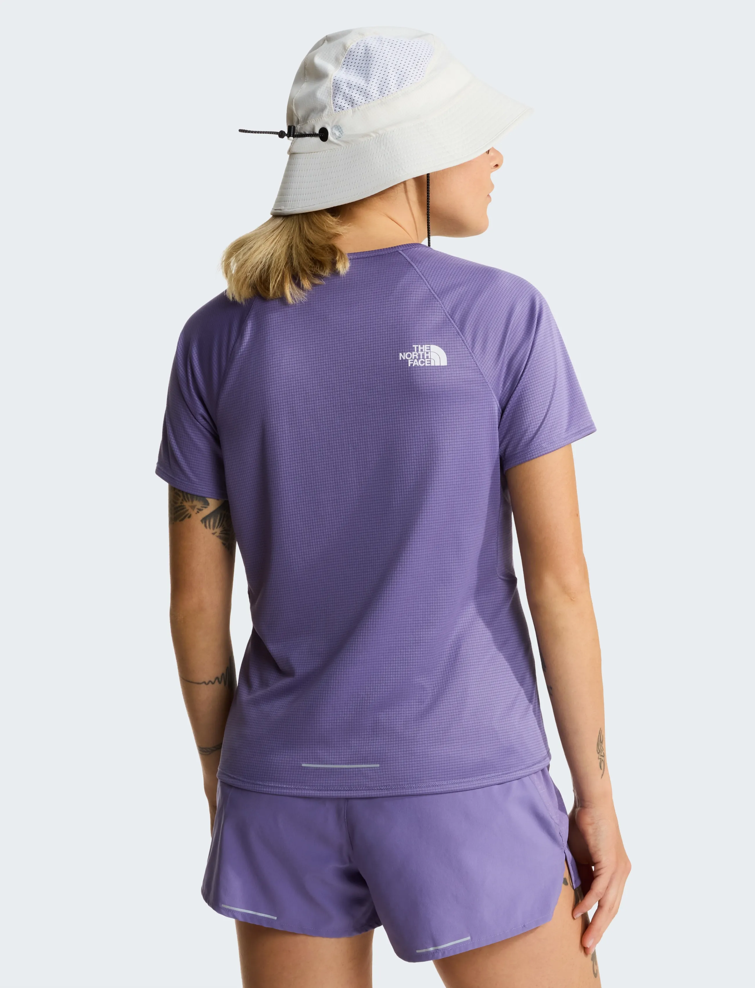 The North Face - W SUNRISER SS - t-shirts - grounded plum - 4