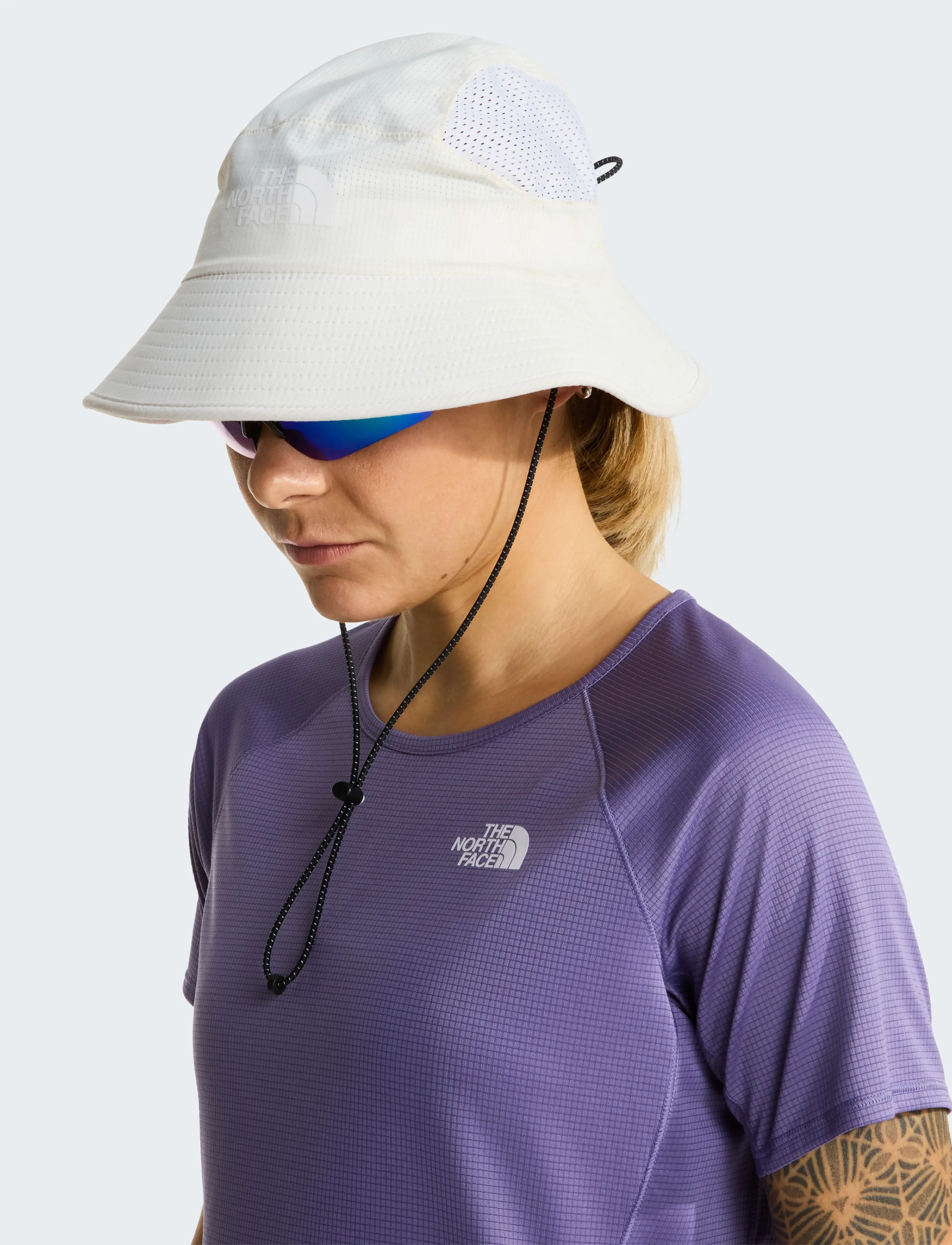 The North Face - W SUNRISER SS - t-shirts - grounded plum - 5