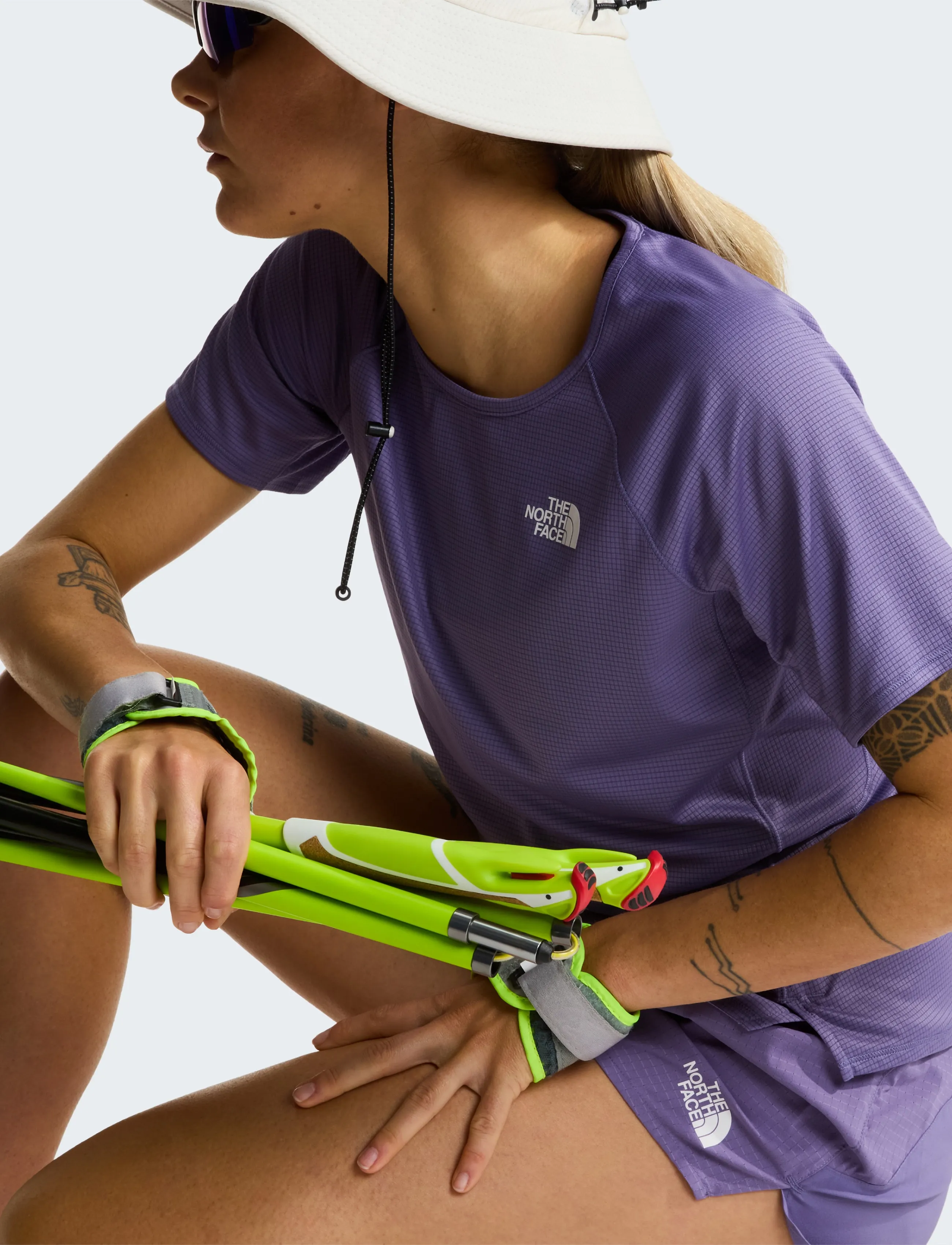 THE NORTH FACE Funktionstopp 'Sunriser' lila / mörklila dam – bild 9