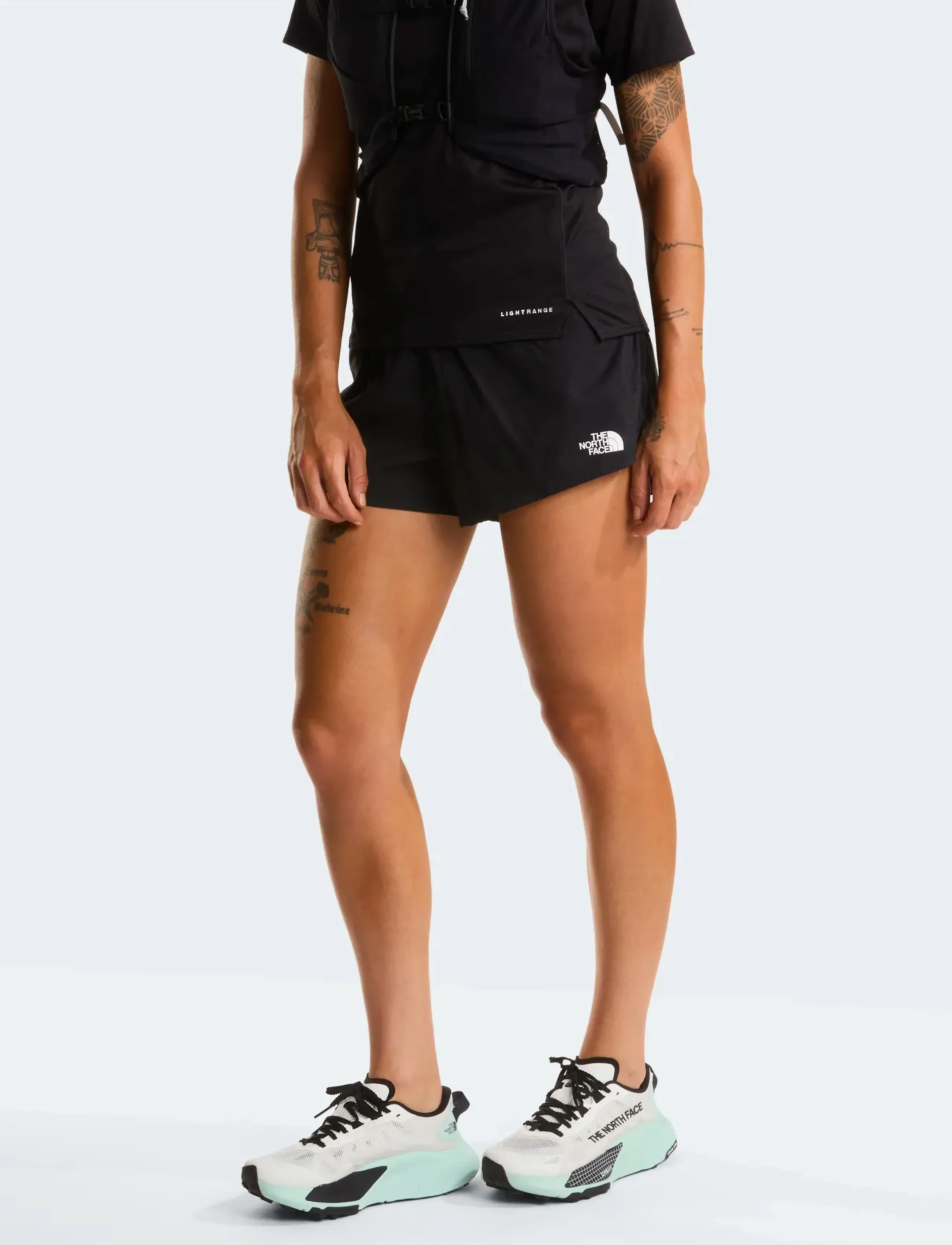 The North Face W Sunriser Short 3", S/SHORT, Black, Sport Shorts > Sport Training Shorts, Dame