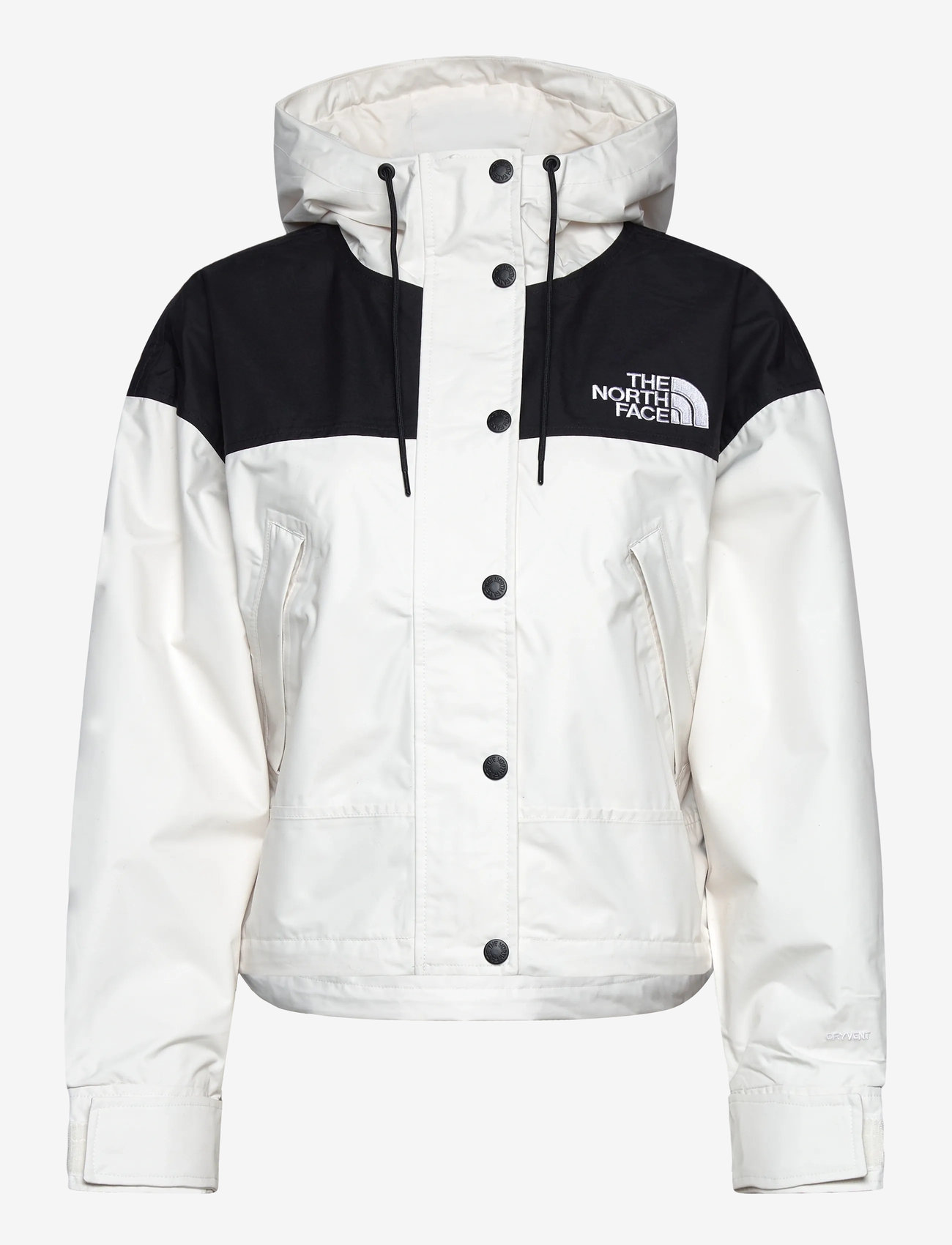 The North Face - W REIGN ON JACKET - overtøj - white dune/tnf black - 1