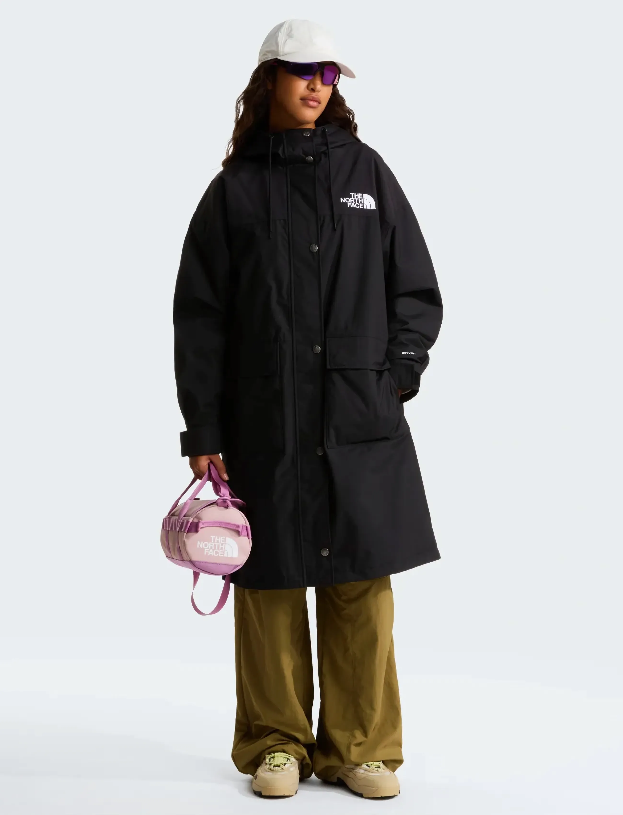 The North Face - W REIGN ON PARKA - regnjakker - tnf black - 3