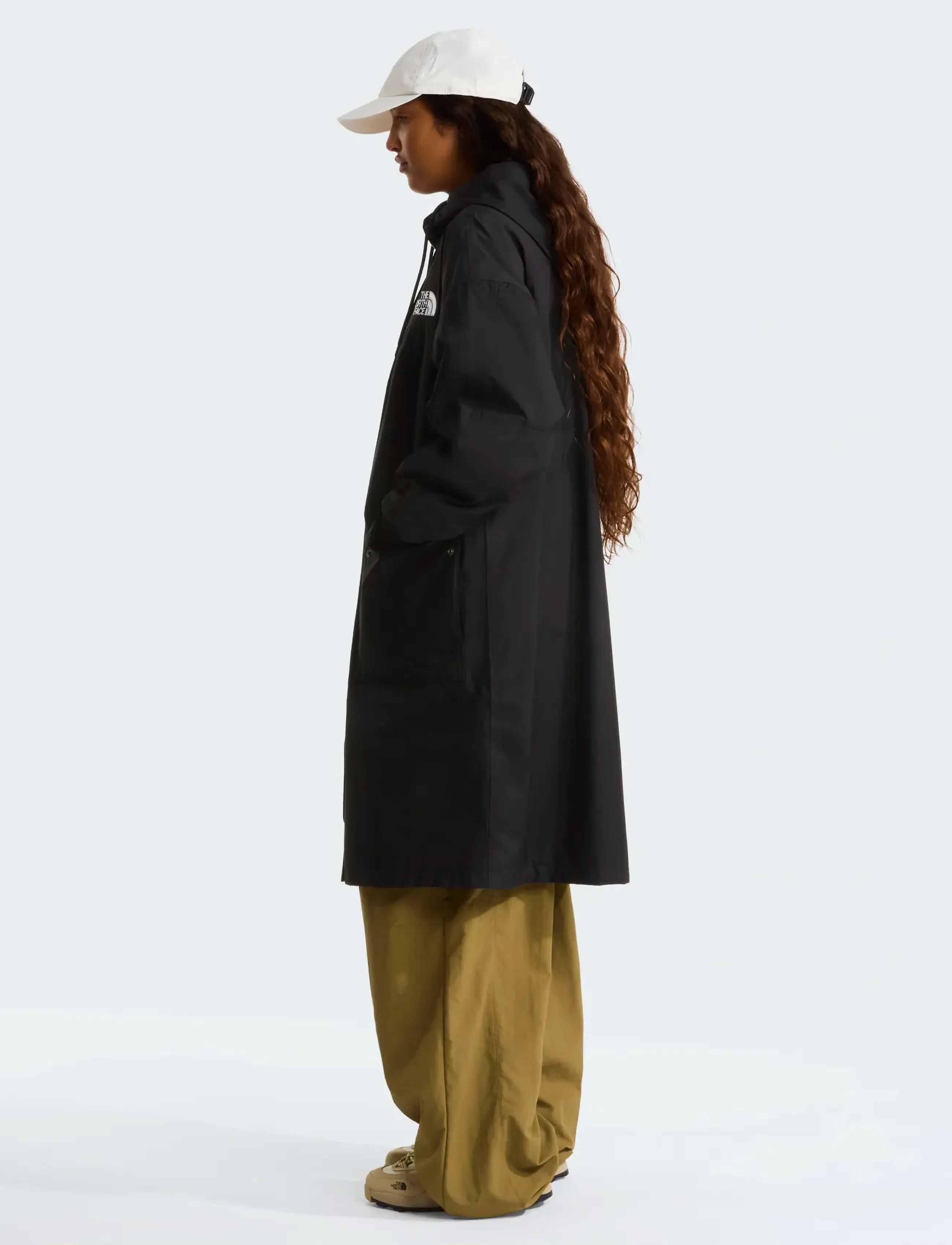 The North Face - W REIGN ON PARKA - regnjakker - tnf black - 4