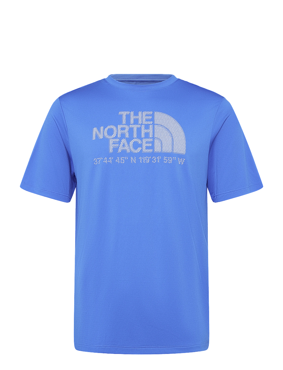 The North Face - M 24/7 S/S TEE LOGO GRAPHIC REG - t-shirts - active blue - 1
