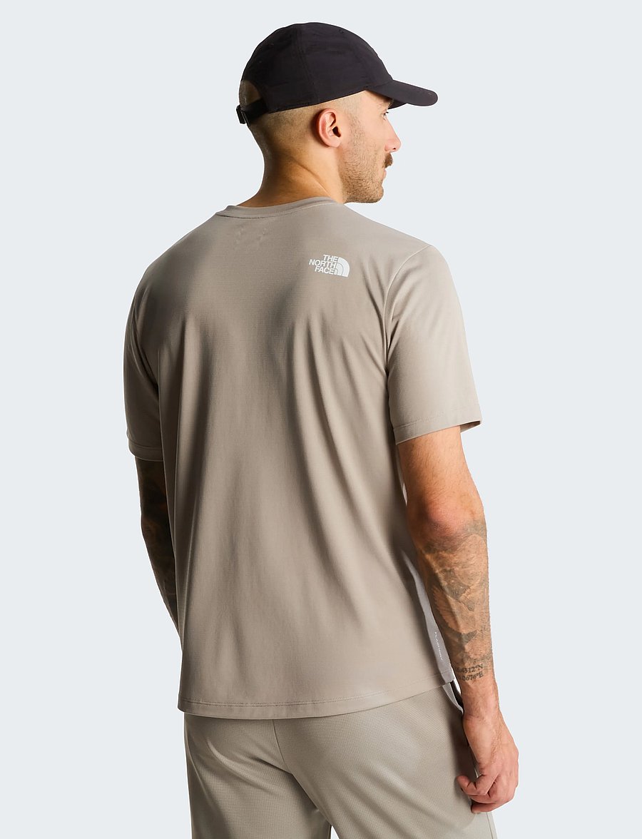 The North Face - M 24/7 S/S TEE LOGO GRAPHIC REG - t-shirts - stone slab - 5