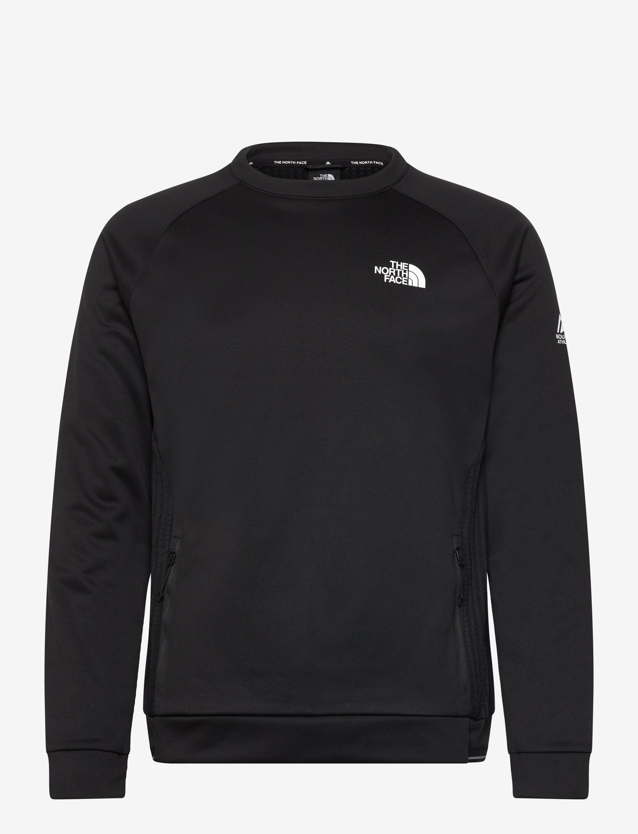 The North Face - M MOUNTAIN ATHLETICS FLEECE CREW - fleece og mellemlag - black - 0