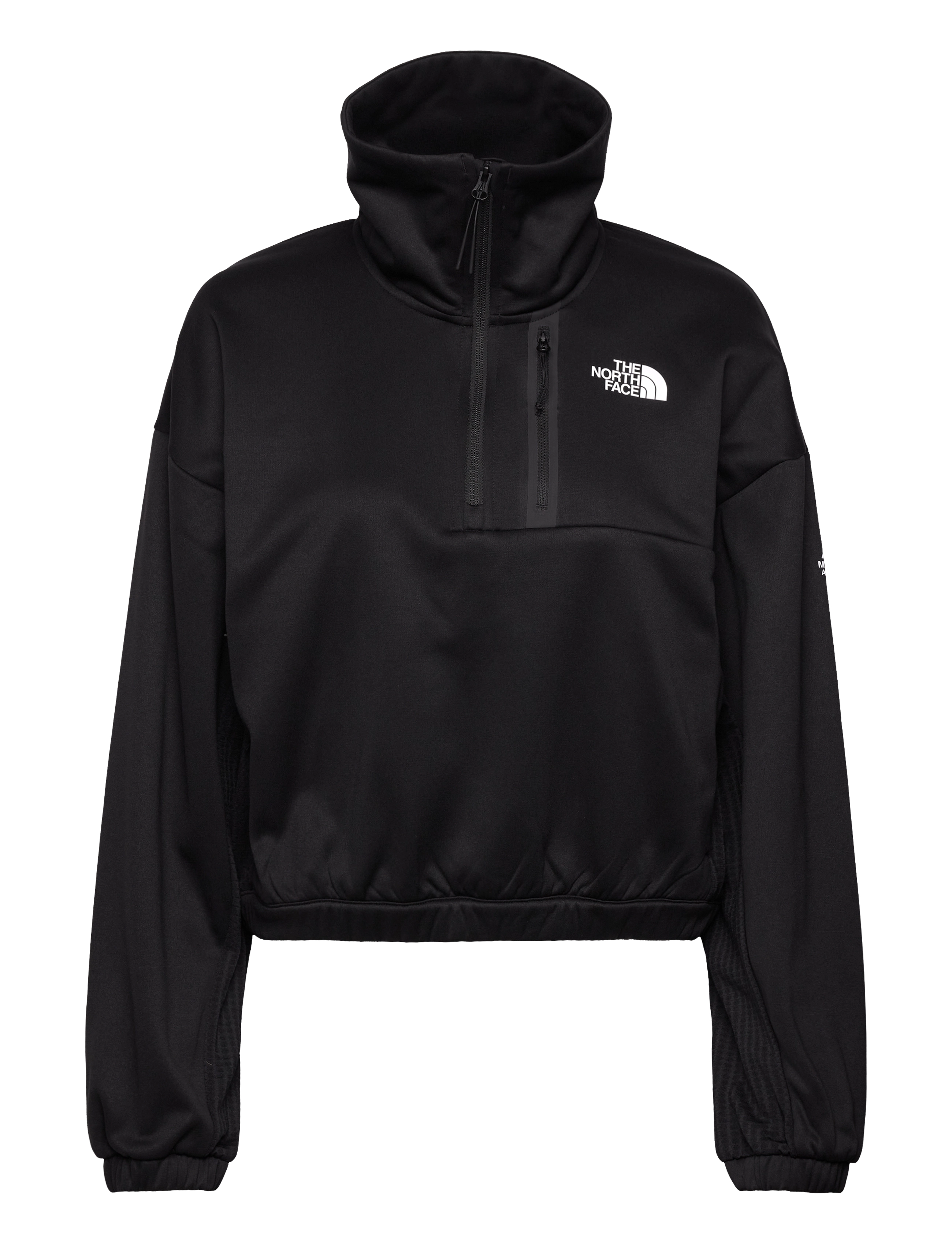 THE NORTH FACE W Ma Fleece Interest 1/4 Zip Schwarz - S - Damen