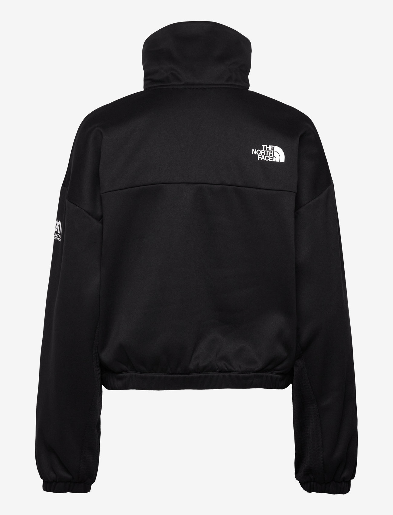 The North Face - W MA FLEECE INTEREST 1/4 ZIP - fleece & mellanlager - black - 2