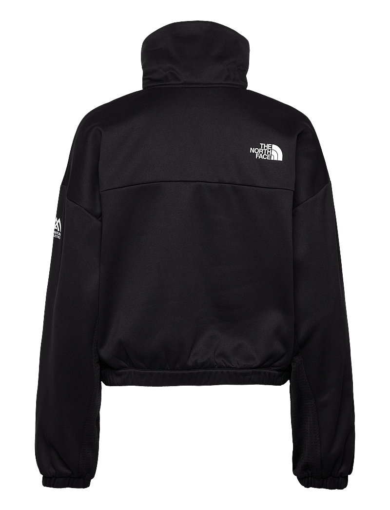 The North Face - W MA FLEECE INTEREST 1/4 ZIP - hauts - black - 2