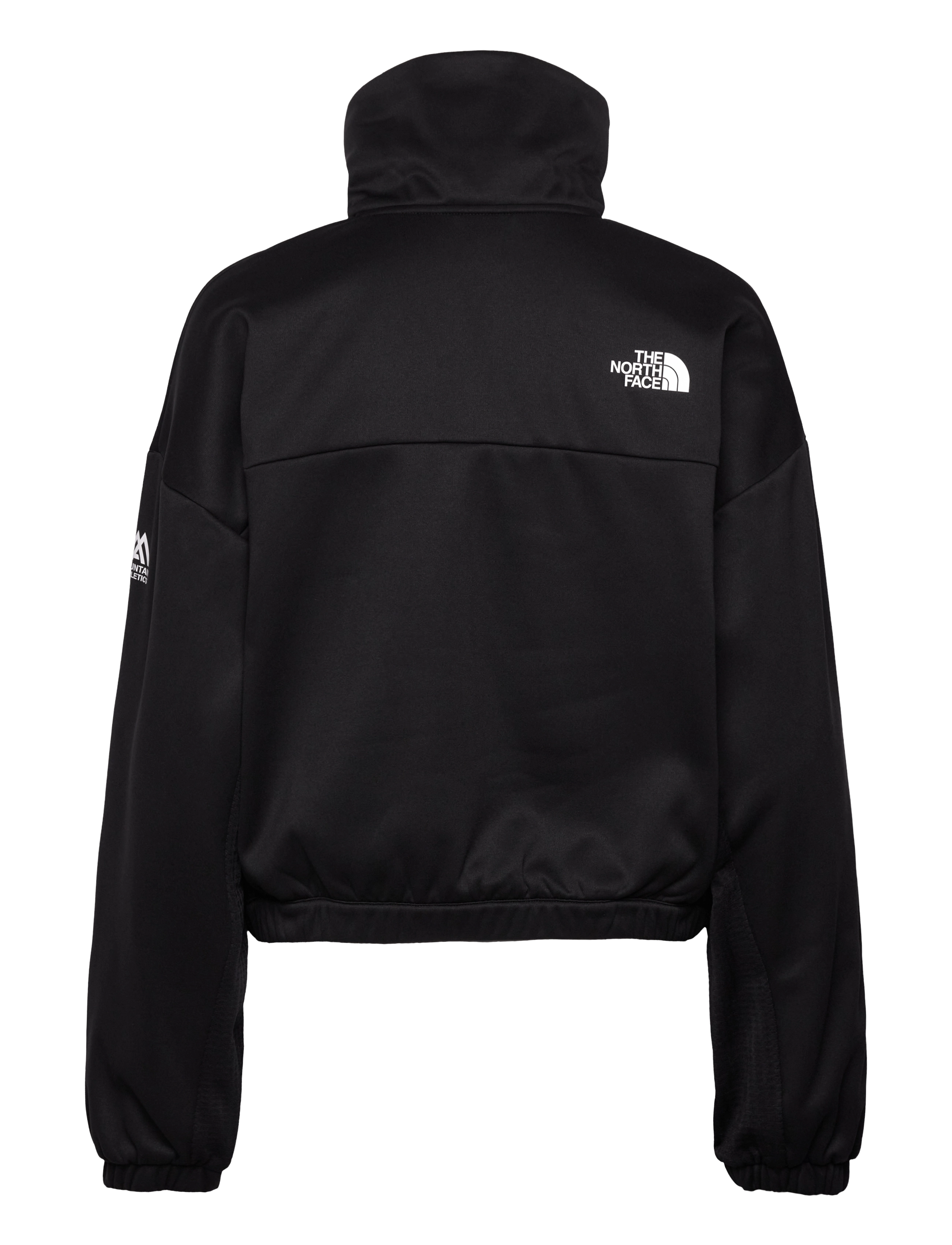 The North Face - W MA FLEECE INTEREST 1/4 ZIP - hauts - black - 2