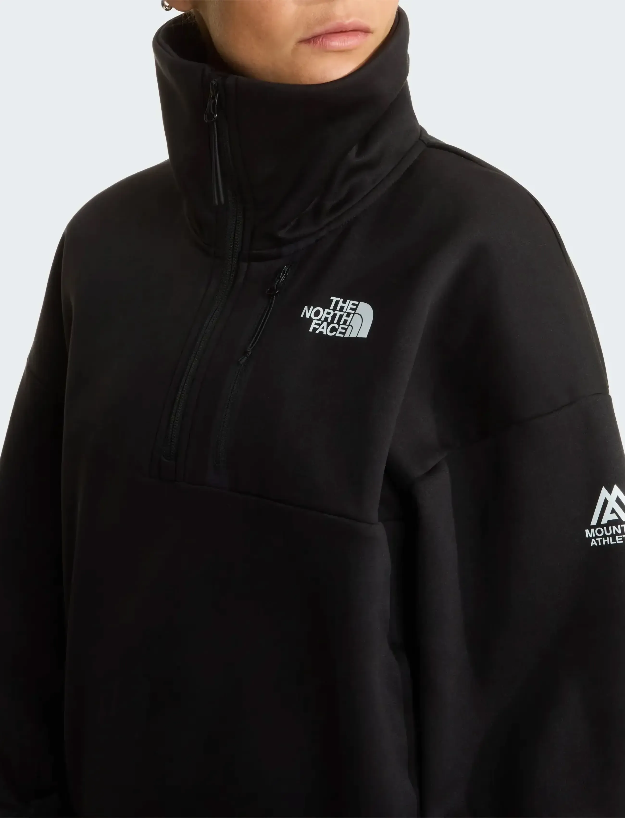 W Ma Fleece Interest 1/4 Zip 5