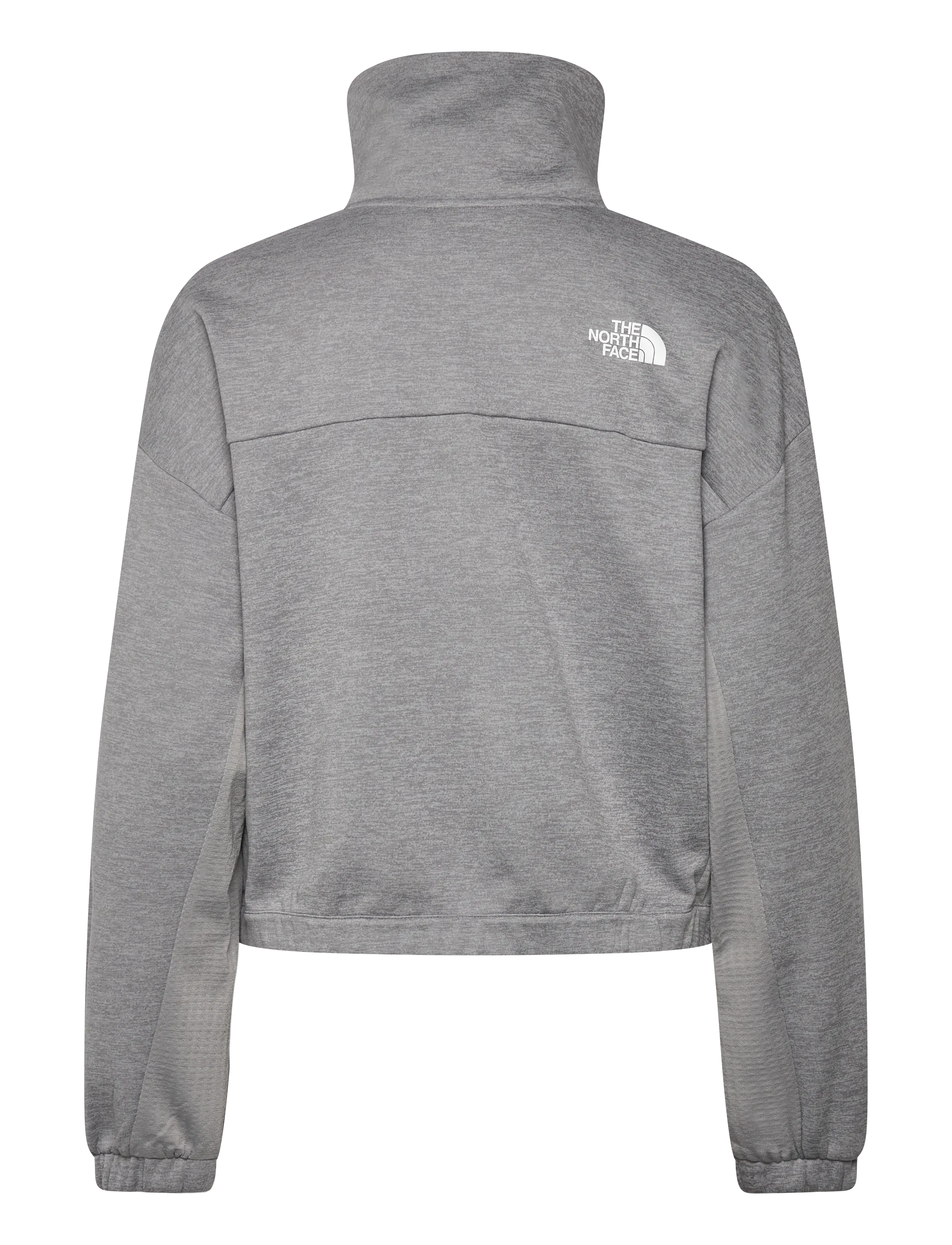The North Face - W MA FLEECE INTEREST 1/4 ZIP - overdele - tnf pale grey heather/m - 2