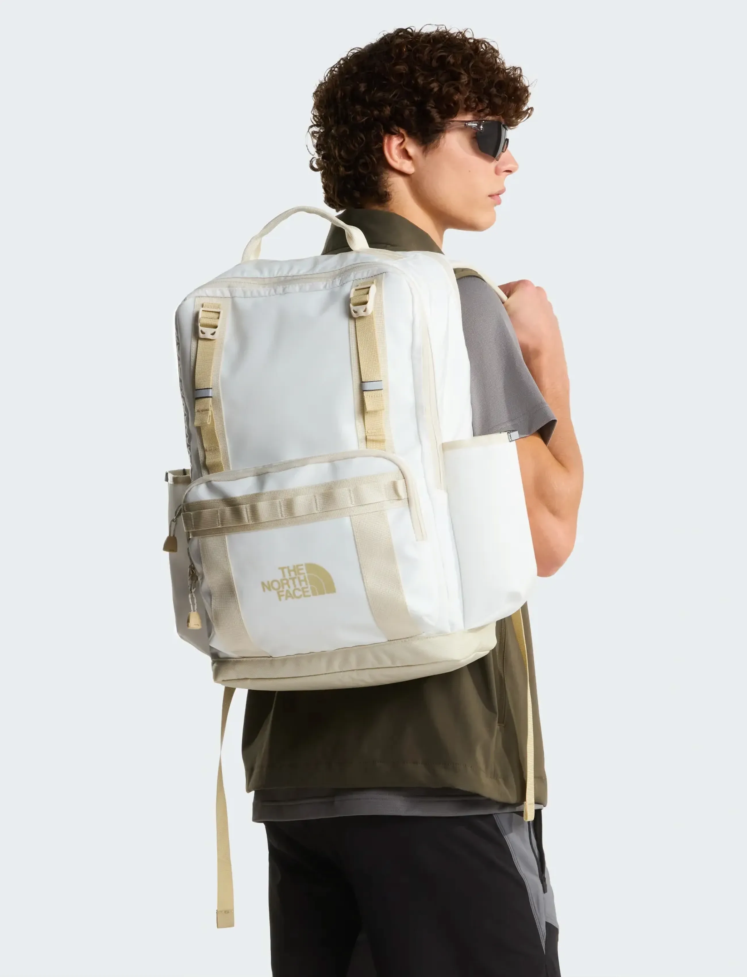 The North Face Base Camp Daypack, One Size, Sport Training Bags, Creme - Backpacks, Frauen