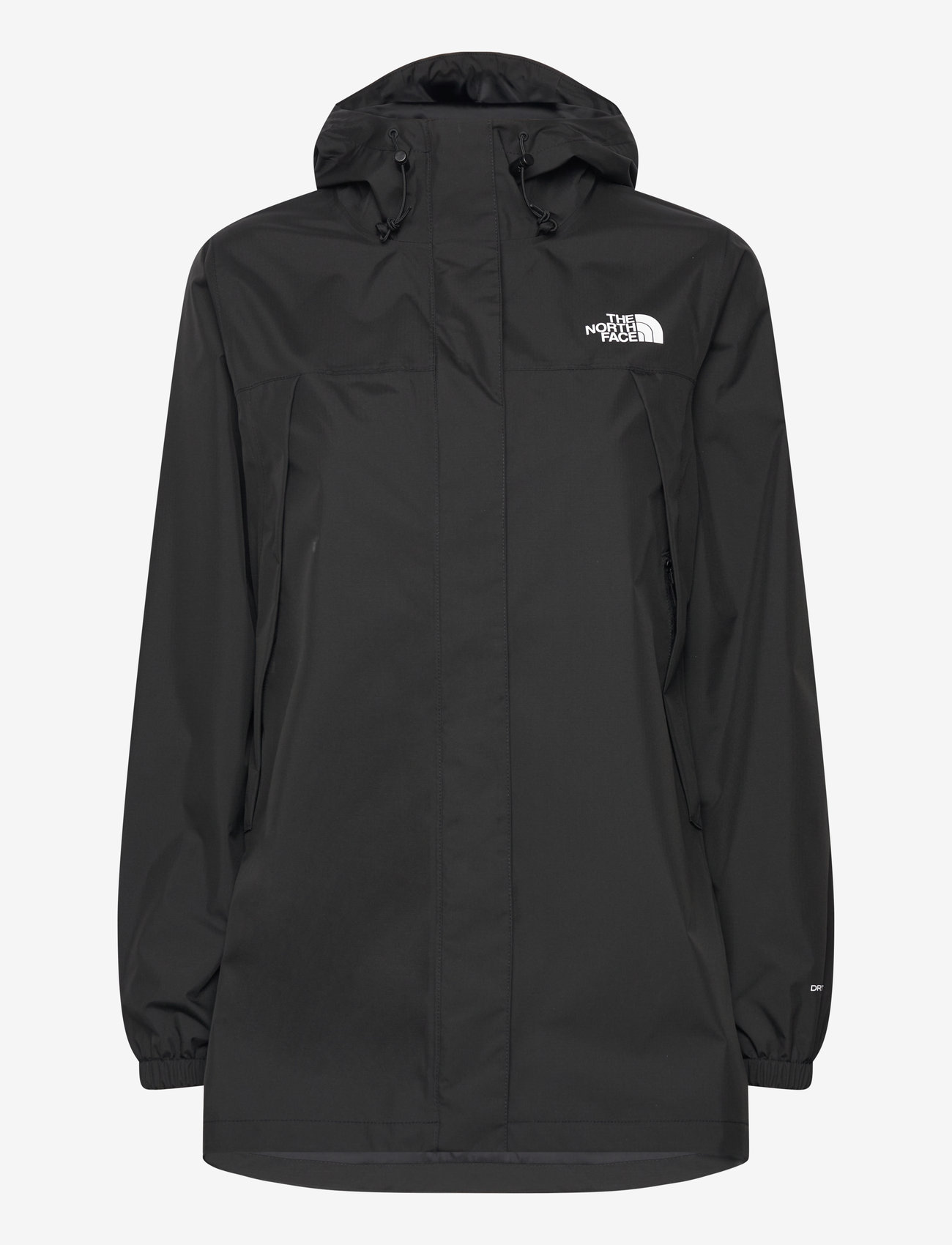 The North Face - W ANTORA RAIN PARKA - rain coats - black - 1