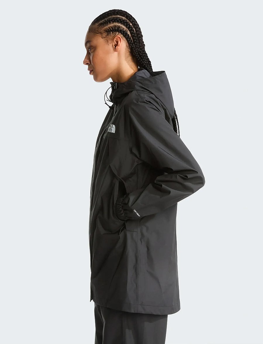 The North Face - W ANTORA RAIN PARKA - trainingsjacken - black - 4