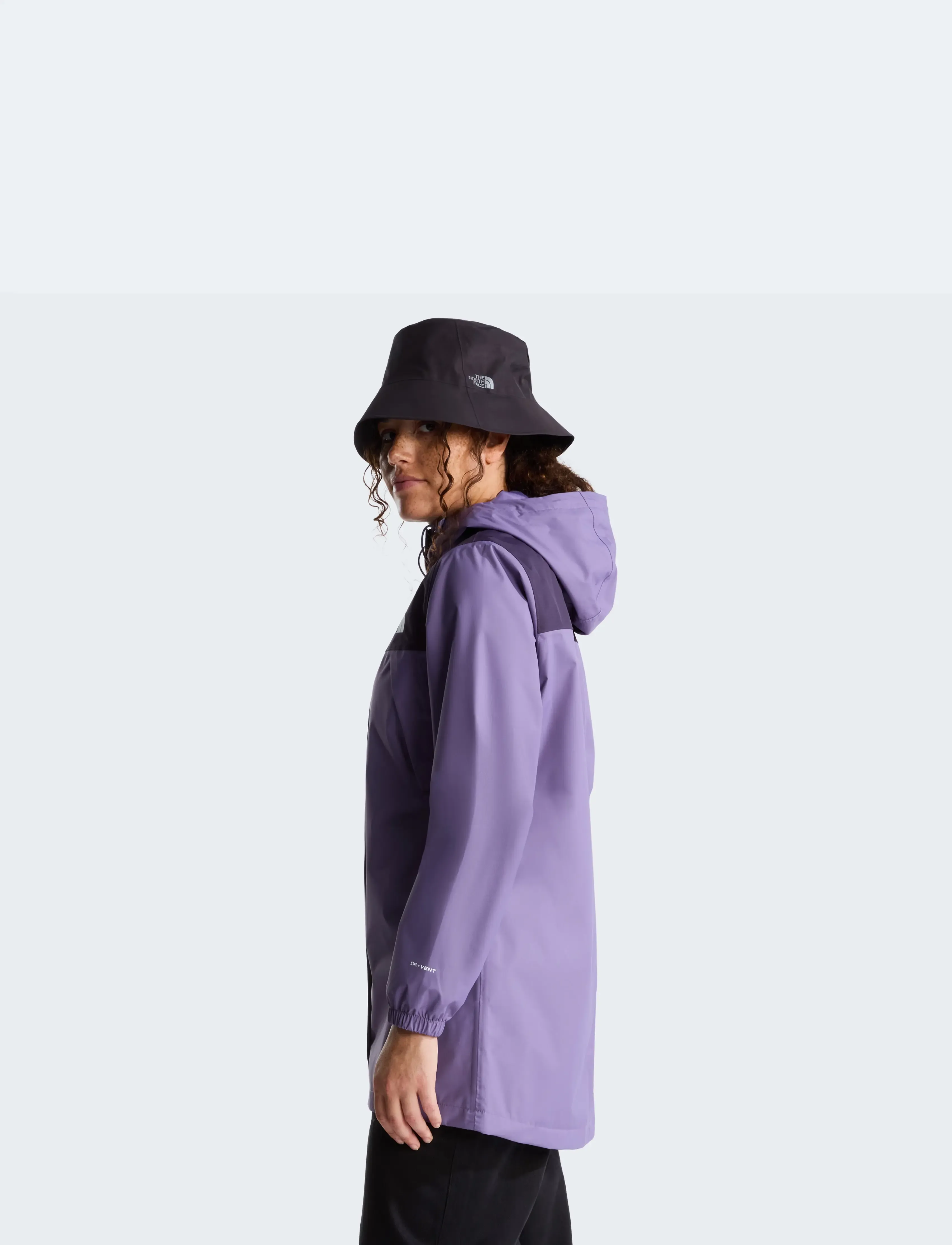 The North Face - W ANTORA RAIN PARKA - trainingsjacken - grounded plum/endless d - 4
