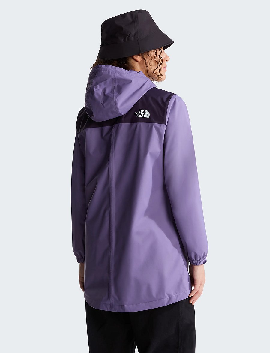 The North Face - W ANTORA RAIN PARKA - trainingsjacken - grounded plum/endless d - 5