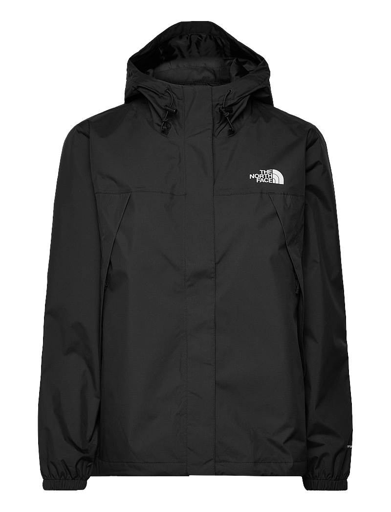 The North Face - W ANTORA RAIN JACKET - ytterkläder - black - 0