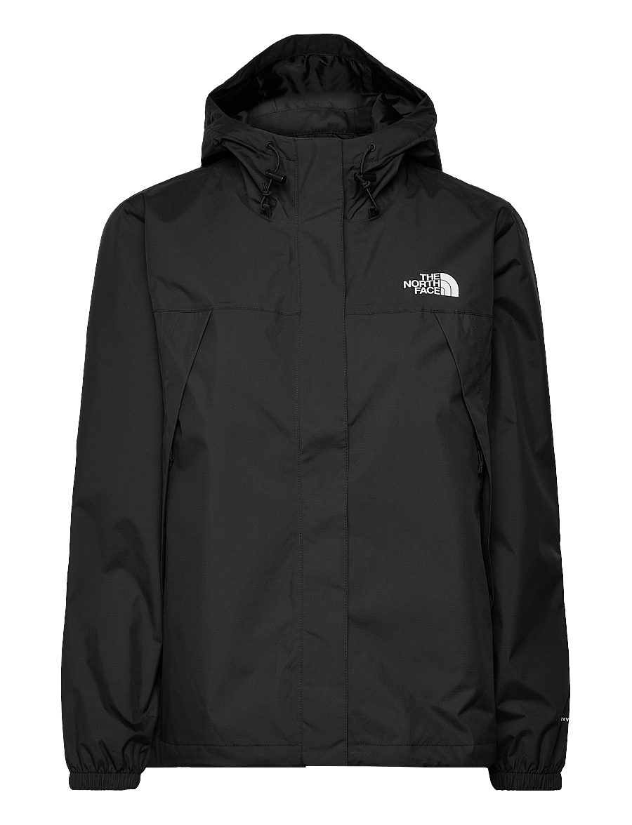 The North Face - W ANTORA RAIN JACKET - rain jackets - black - 1