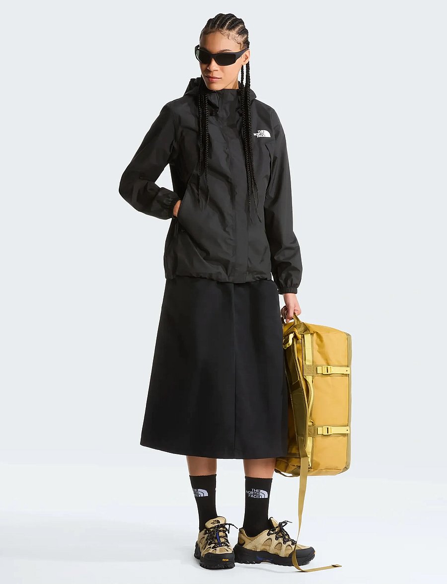 The North Face - W ANTORA RAIN JACKET - rain jackets - black - 3
