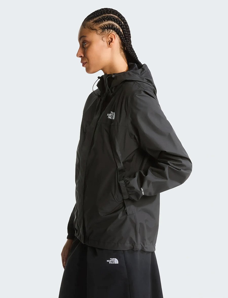 The North Face - W ANTORA RAIN JACKET - rain jackets - black - 4