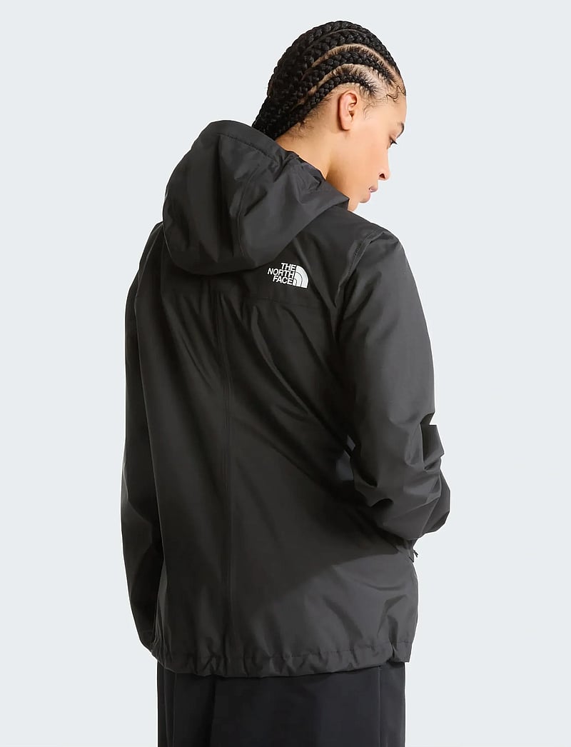 The North Face - W ANTORA RAIN JACKET - outdoor - black - 5